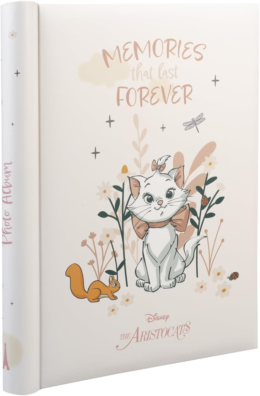 Grupo Erik Photo Album Self Adhesive Disney the Aristocats | 9X12 Inches - 24X32 Cm, 15 Double Sided Pages, Polaroid Photo Album, Scrapbook, Memory Book, Travel Gift Ideas, Disney Gifts for Cat Lovers image number 6