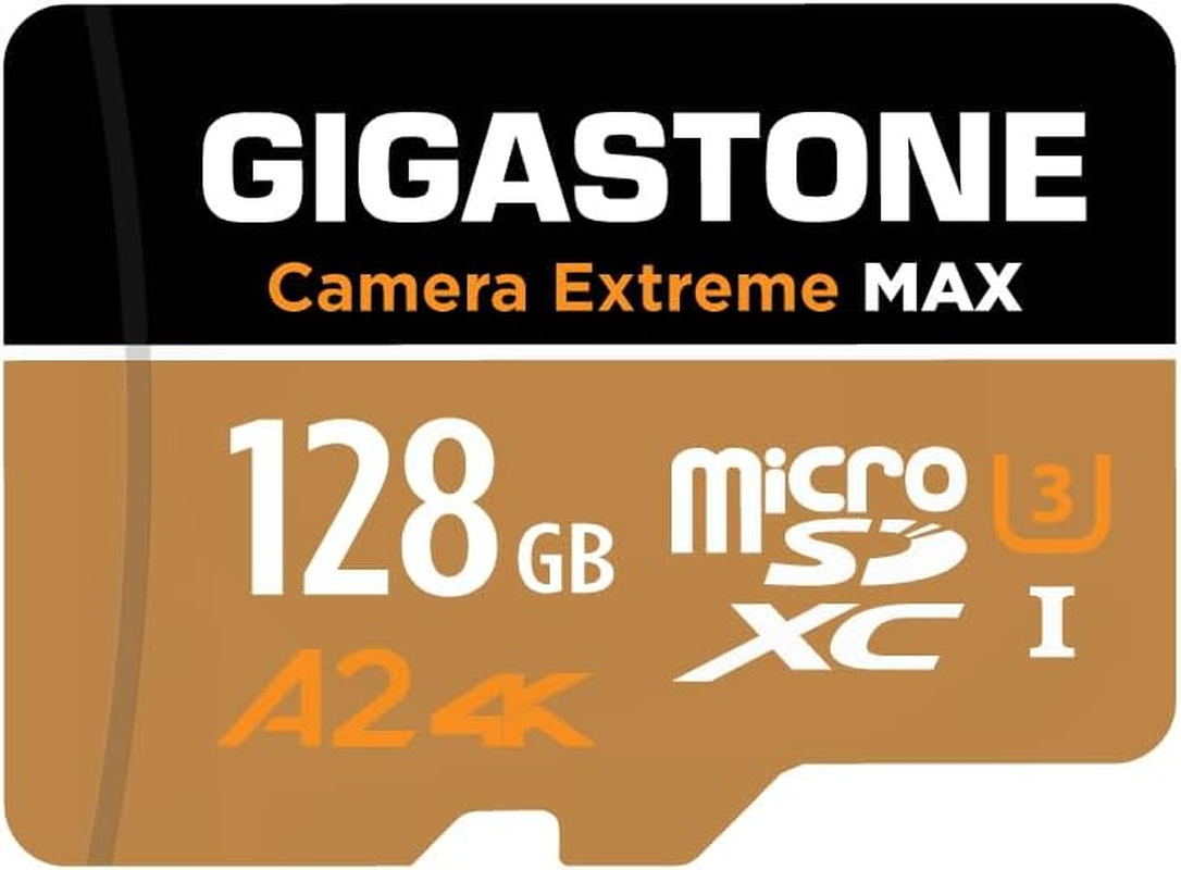 [5-Yrs Free Data Recovery] GIGASTONE 128GB Micro SD Card, 4K Camera Extreme MAX Series Speed up to 160Mb/S, Compatible With, Gopro, DJI, REDTIGER Rove VIOFO VANTRUE Dash Cam, Microsdxc UHS-I A2 4K U3 image number 6