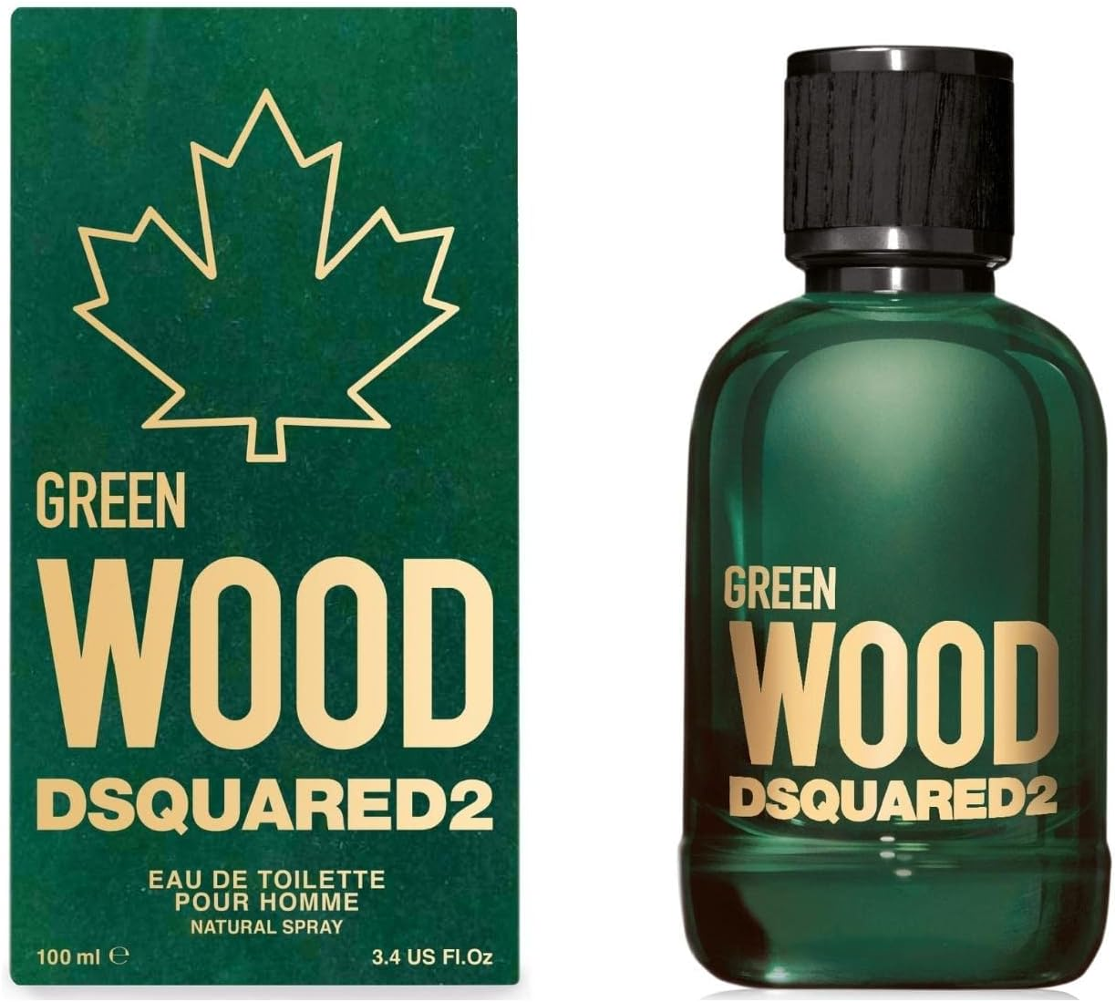Dsquared&sup2; Wood Green Pour Homme Eau De Toilette Spray, Citrus, 100 Ml image number 1