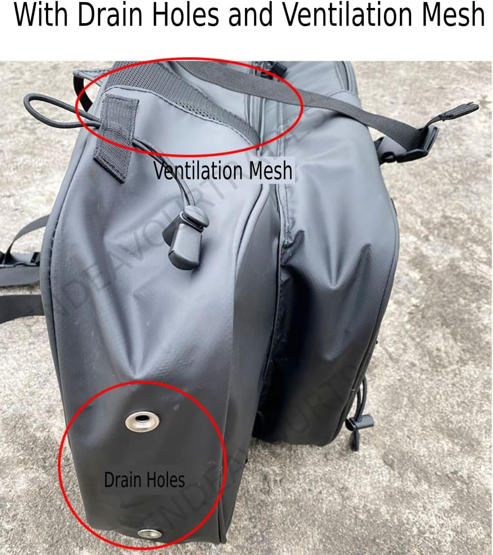 ET-FINS Spearfishing Free Diving Long Fins Bag Backpack Scuba Diving image number 3