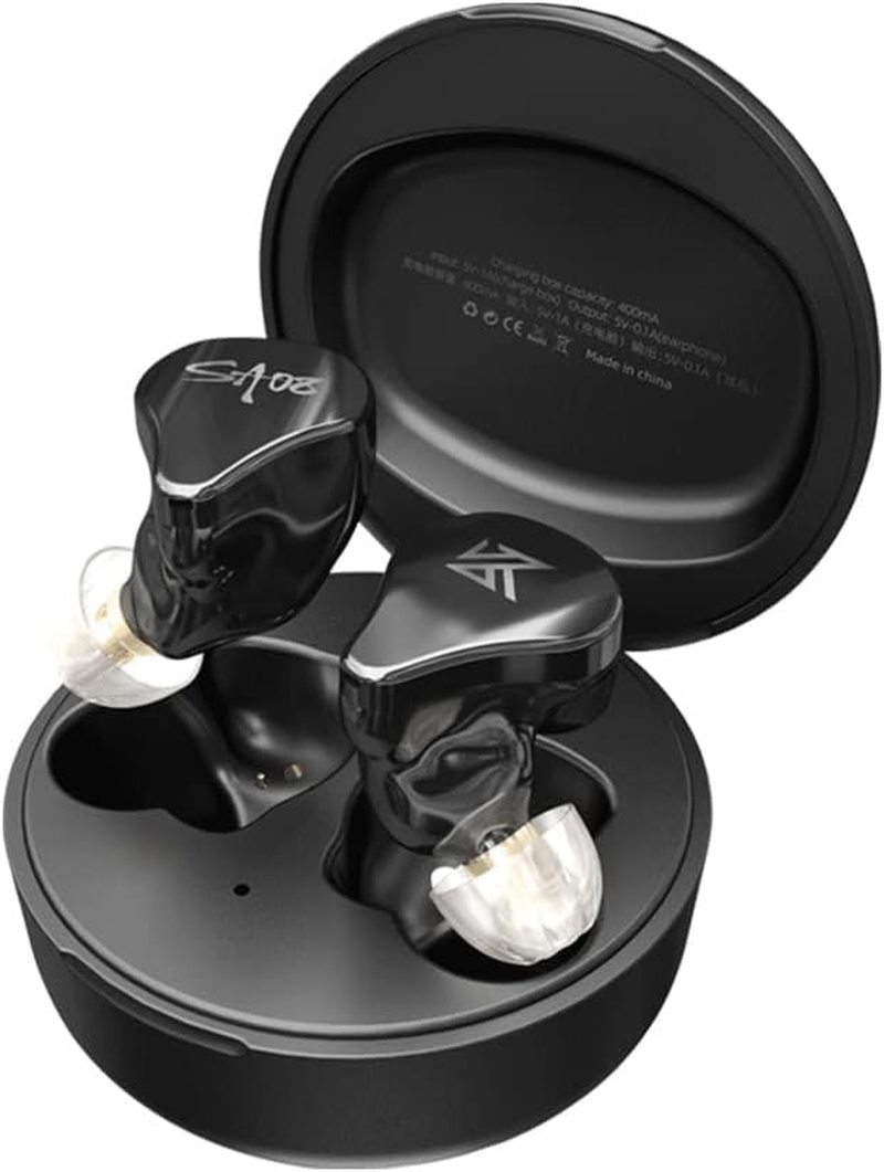 Airloop KZ SA08 Earbuds with Microphone - Black image number 5