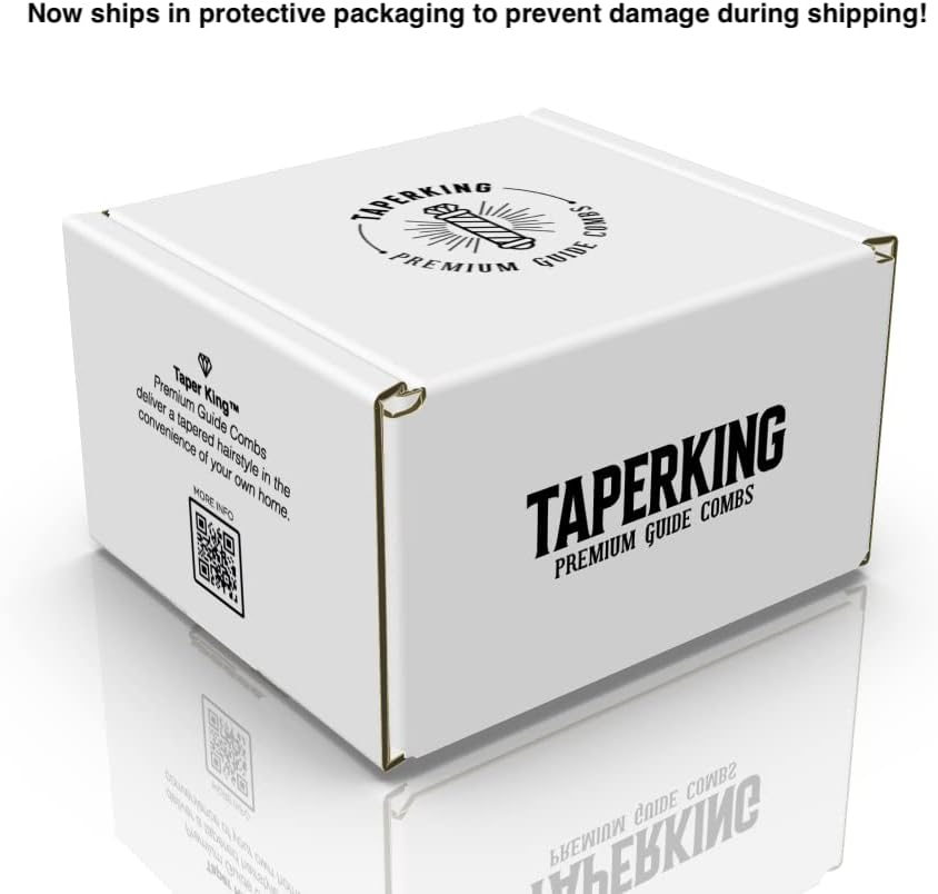 Taper King Clipper Guide Combs - Fool Proof Tapers & Fades at Home! Granite (#0 to #3) - Compatible with Oster/Andis Clippers! image number 6