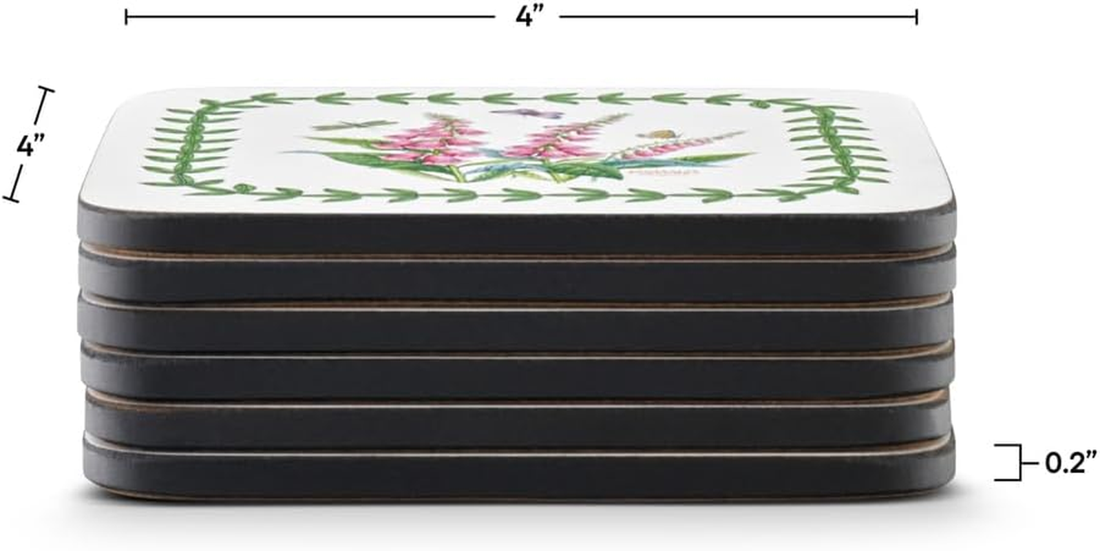 Pimpernel Botanic Garden Coasters, Set of 6 image number 4