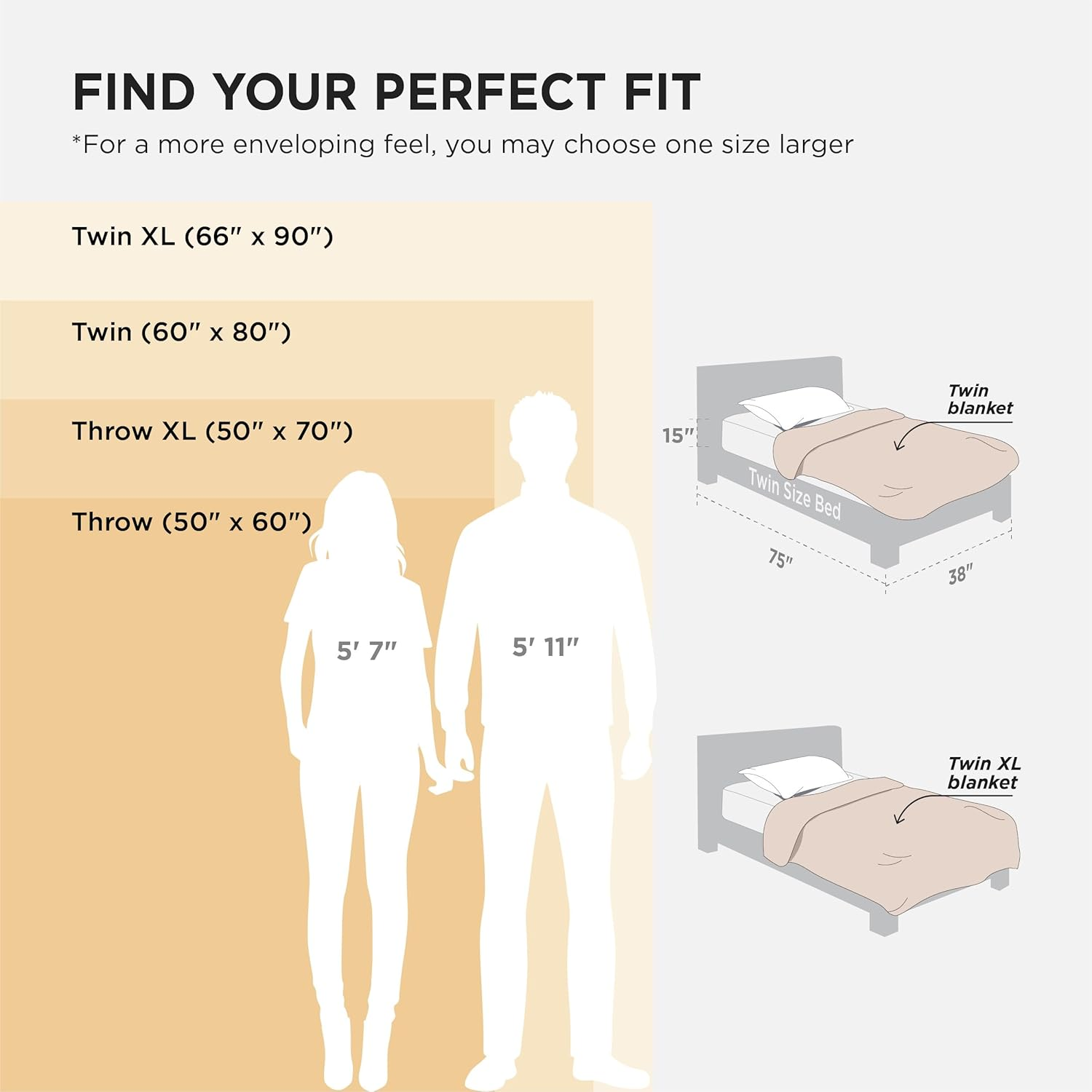 Bedsure Blanket for Couch, Super Cozy Soft Throw Blankets for Women, Cute Small Plush Fleece Throws for Girls, off White, 50X60 Inches image number 4