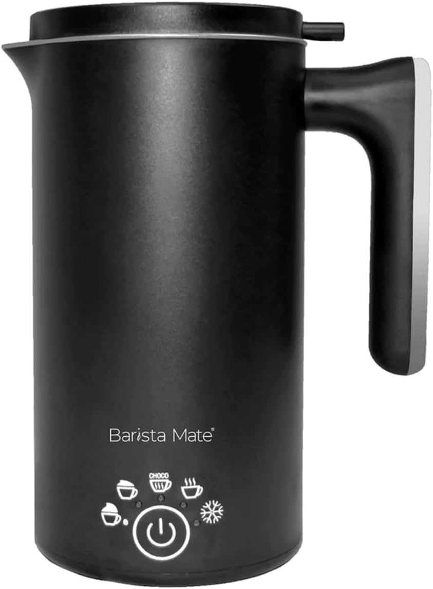 Healthy Choice Barista Mate Hot & Cold Milk Frother Cold Froth with a Frothing Capacity up to 250Ml and a Heating Capacity up to 500Ml | Colour - Black, Power - 500W image number 4