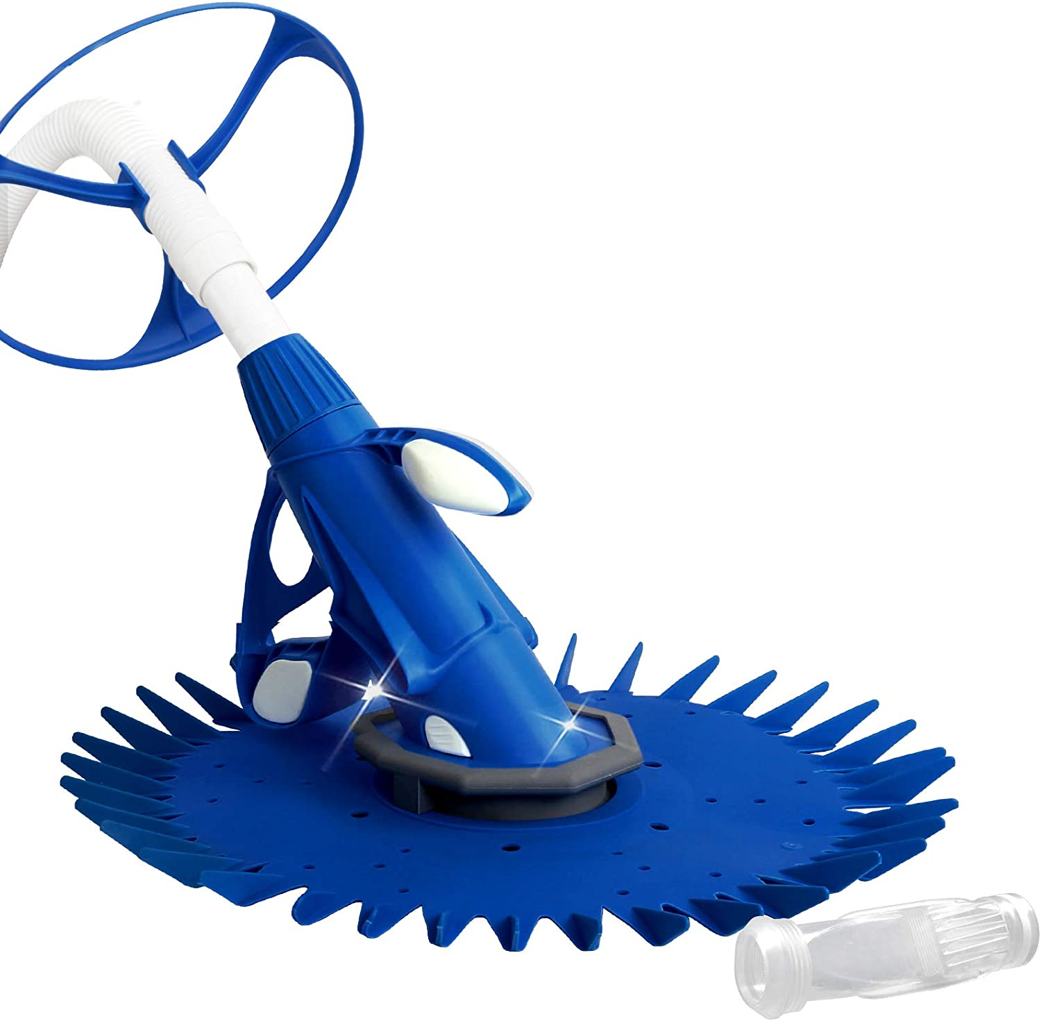 Aquabuddy Pool Cleaner, Automatic Vacuum Mop Floor Cleaners Wall Swimming Pools Brush Household Home Inground above Ground Cleaning Tool, with Replacement Barracuda Diaphragm 10M Hose Blue image number 1