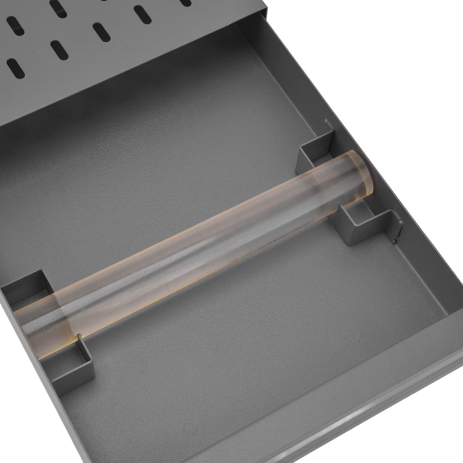 Omabeta Coffee Knock Drawer Stainless Steel Coffee Knock Box for Espresso Grounds with Removable Design anti Slip Feet Rubber Rod Universal for Cafe Home Office (Milk Tea Color) image number 5