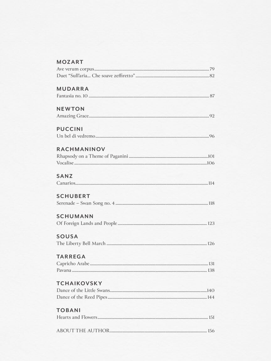 Classical Guitar Sheet Music - 32 Masterworks for Solo Guitar Book/Online Audio image number 3