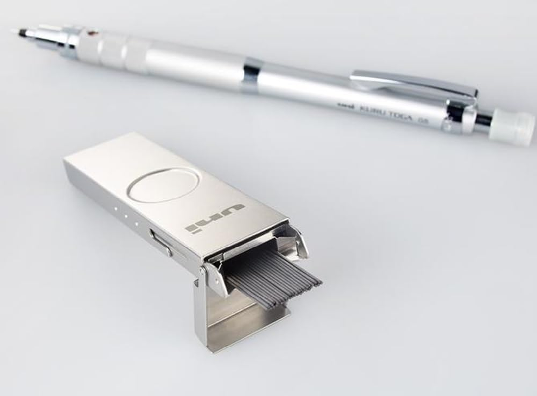 [Mitsubishi Pencil] Uni Metal Case 0.5Mm HB Black
