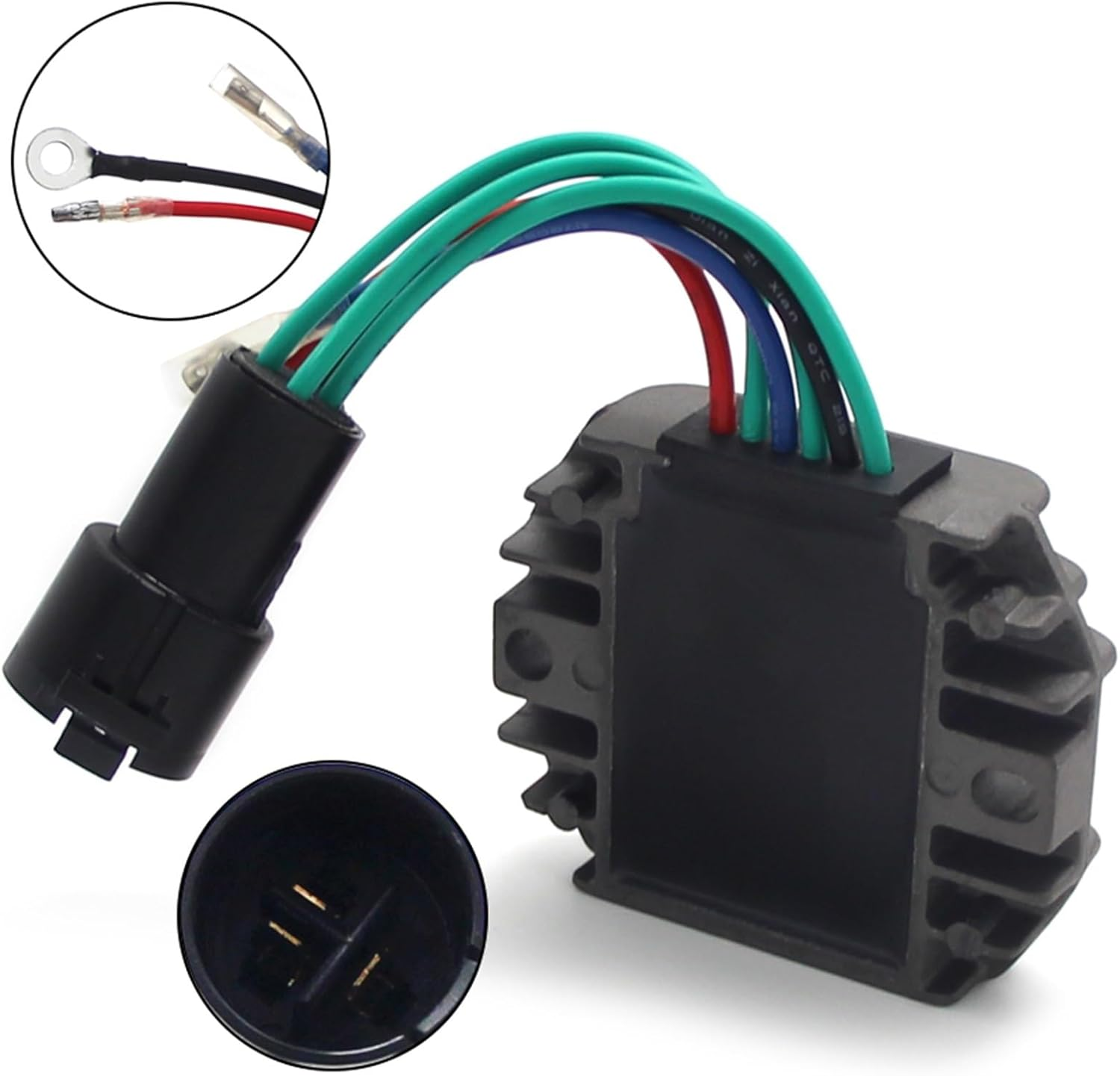 Rectifier Parts Motorcycle Rectifier Voltage Regulator for F40 TLR 1999 F40A ET(D) L 1998-2000 F50D F40C ETL F50 F60 FT50 image number 2