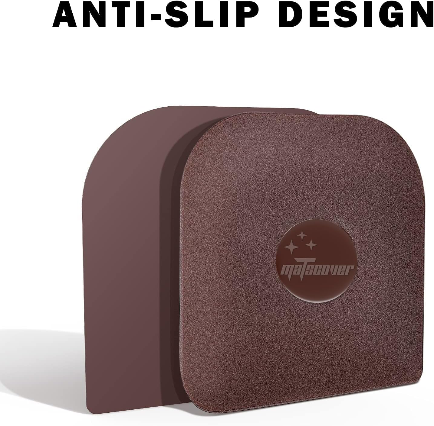 Pan and Pot Scraper, 5 Pcs Plastic Non-Scratch Kitchen Tool for Cast Iron Cleaning, Sturdy