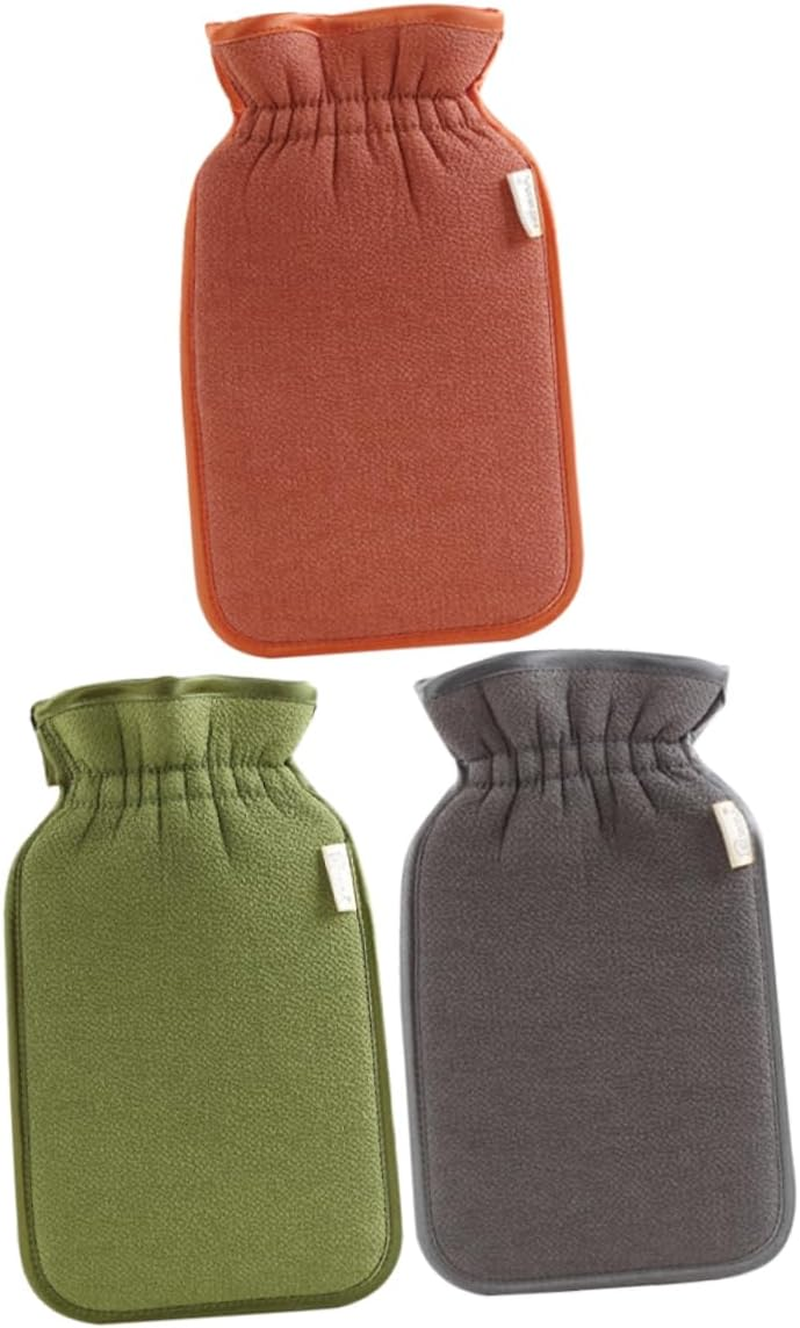 SAFIGLE 3Pcs Deep Cleansing Body Scrub Gloves for Shower Exfoliating Mitts Comfortable Fit image number 5