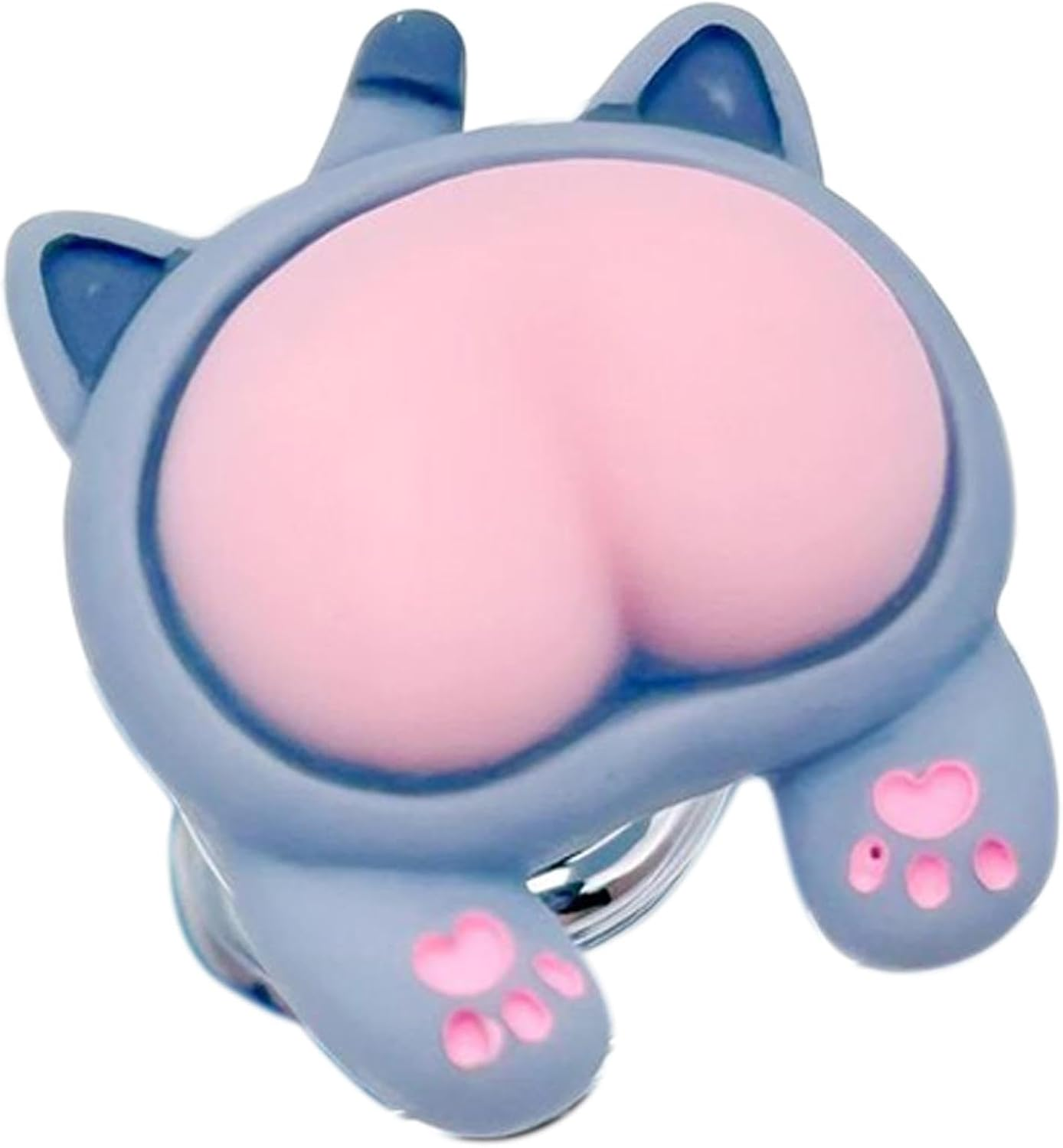 Toilet Button Pusher | Button Pusher Cover Assist Tool Animal Butt,Bathroom Decor Replacement Parts, Toilet Press Helper for Long Nail Protection