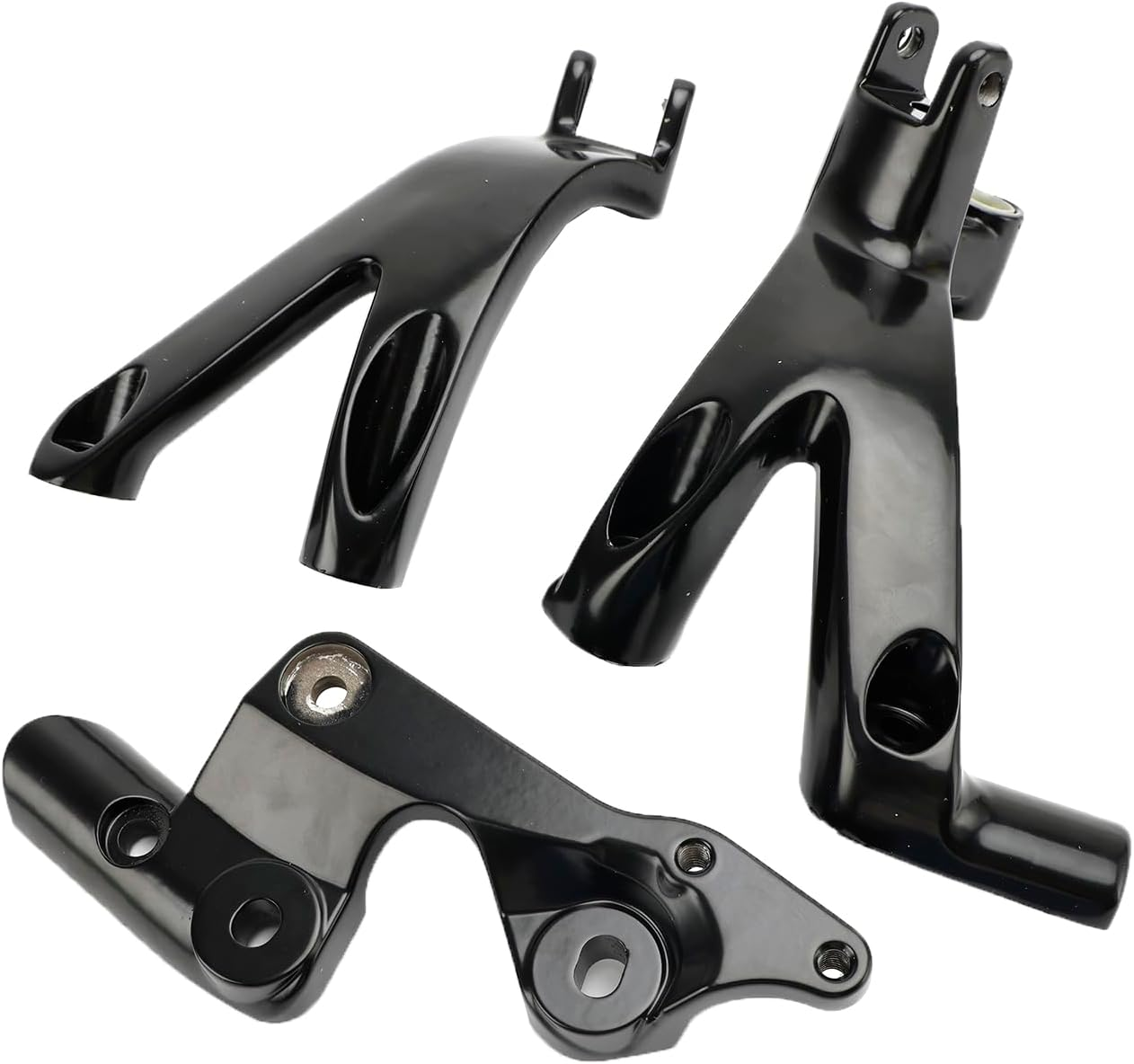 Areyourshop Black Forward Control Kit Complete Levers Linkage Fit for Street Bob Fxbb/Low Rider FXLR 2018-2023 / Softail Standard FXST 2020-2022 image number 1