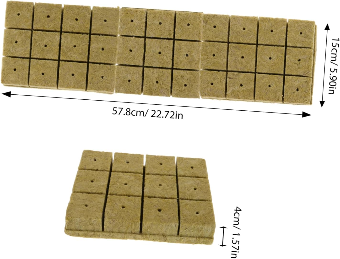 CAXUSD Nursery for Plant Grow Cubes Plugs Hydroponic Nutrients Vertical Hydroponic Garden Plant Supply