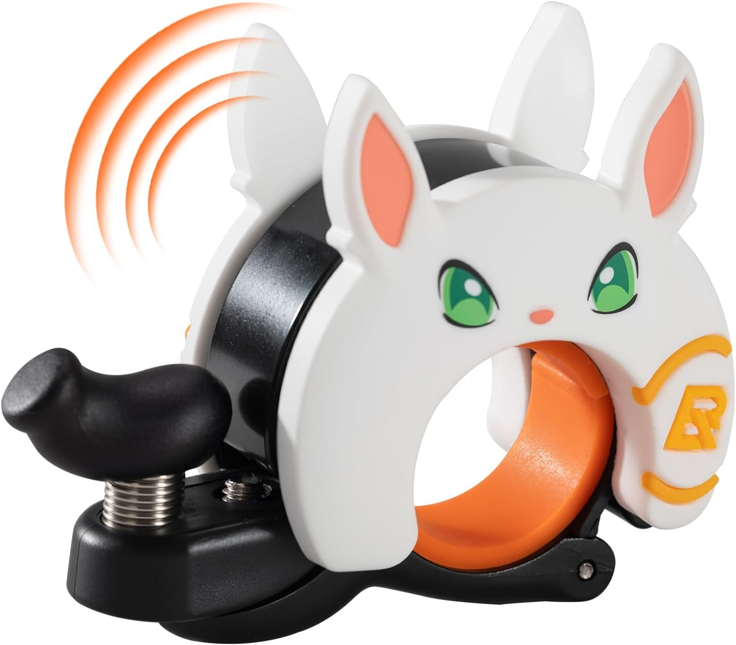 ROCKBROS Bike Bell Aluminum Alloy Bicycle Bell Mountain Bike Bells for Kids Adults with Loud Sound and Fit for 0.87-1In/22-25.4Mm Bicycle Handlebars