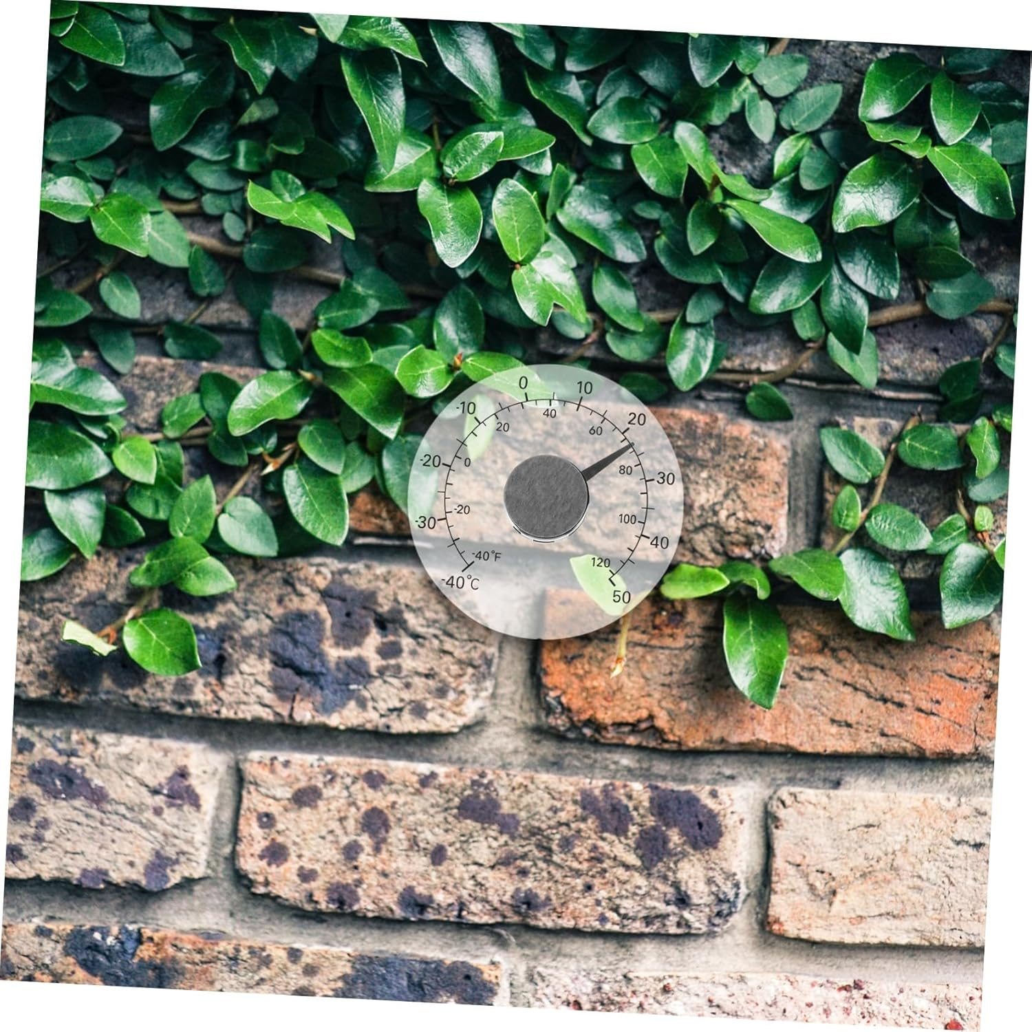 Milisten Window Thermometer with Adhesive for Indoor Outdoor Use Accurate Traditional Temperature Gauge for Home Office Nursery Greenhouse Garden image number 5