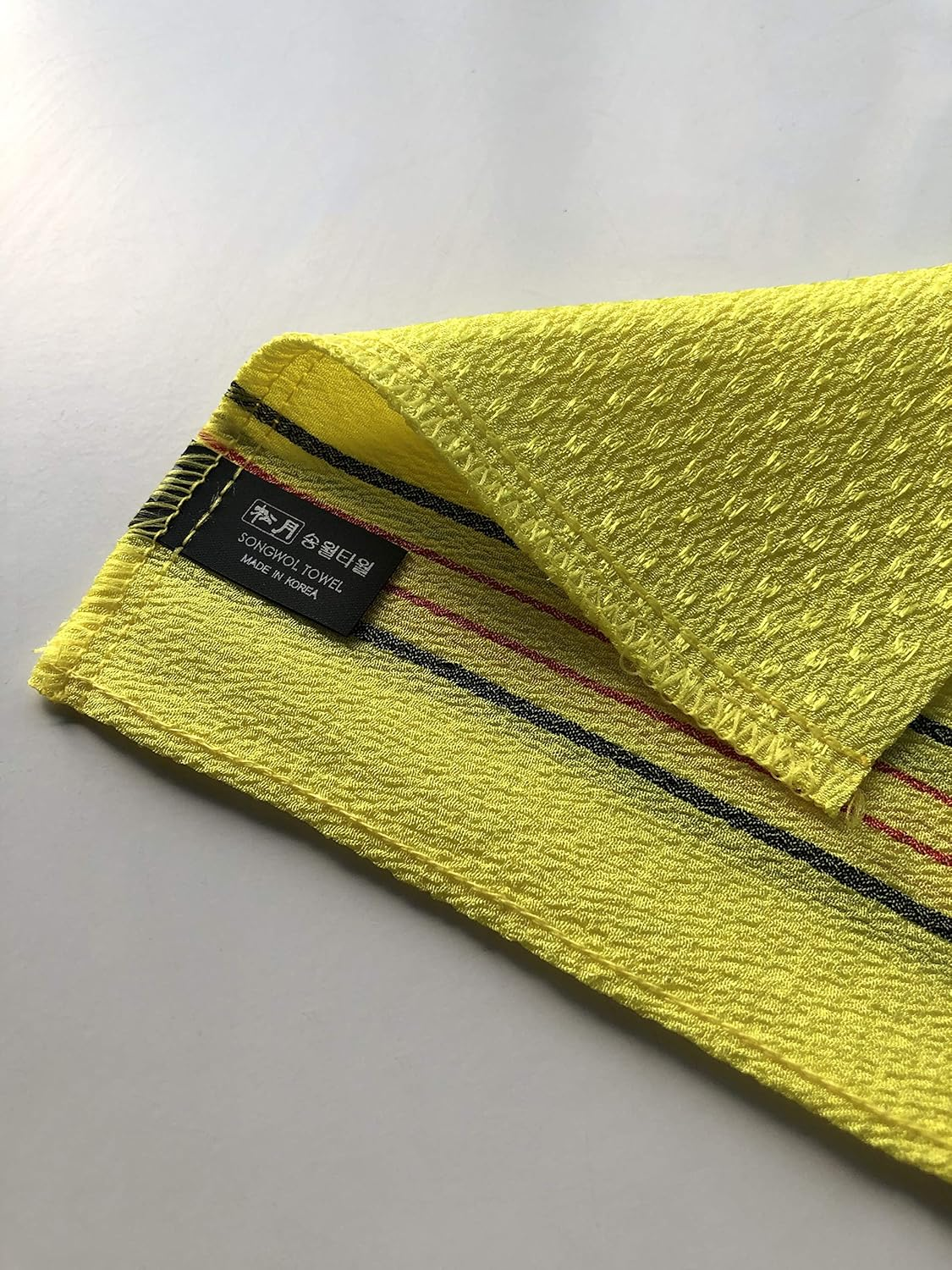 Songwol Korean Exfoliating Mitt Body Scrub Washcloth 3 Colors (3 Pack) (Multicolor) image number 3