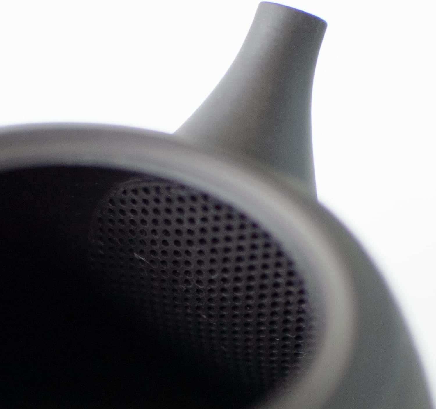 Tokoname Ware 266288 Tamako Kiln Teapot, Ceramesh, Black Pine Skin Pattern, Ceramic Tea Strainer, Approx. 9.8 Fl Oz (290 Ml), Made in Japan