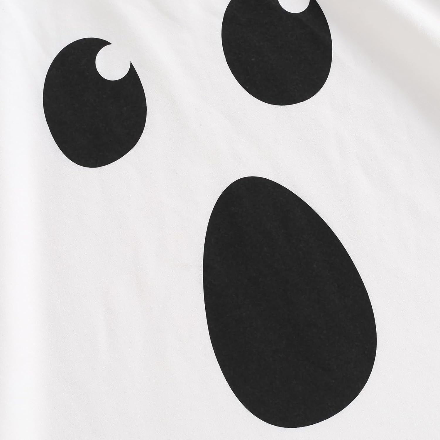 Lamuusaa Toddler Baby Girl Boy Halloween Costumes Ghost Face Hoodie Cloak Warm Cape Robe Poncho Cosplay Clothes 1-6T image number 4