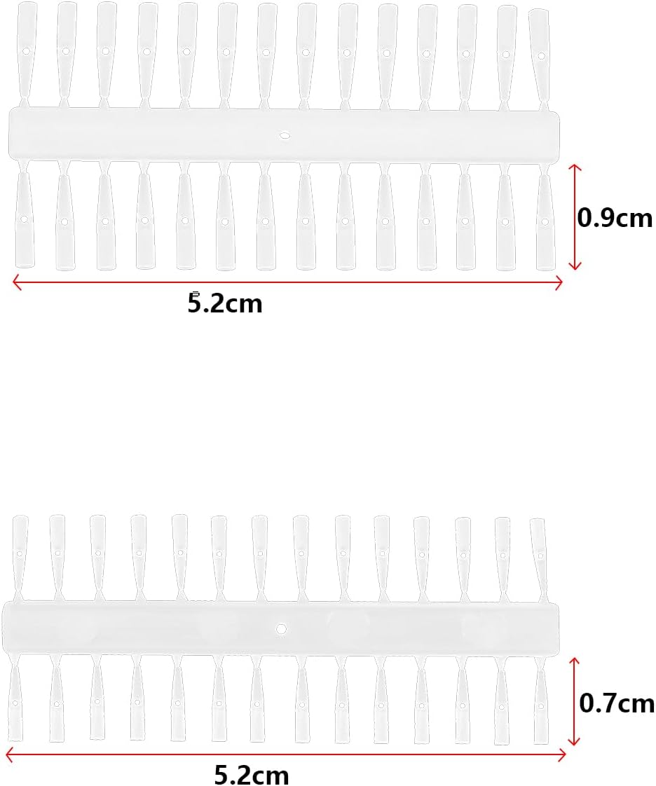 SG Store 168Pcs Fishing Gear European Style Fishing Set Bait Stopper Plastic Stopper Carp Fishing Gear 7Mm and 9Mm Fits Corn Meat Pellet Bait Fishing Gear, Transparent image number 5