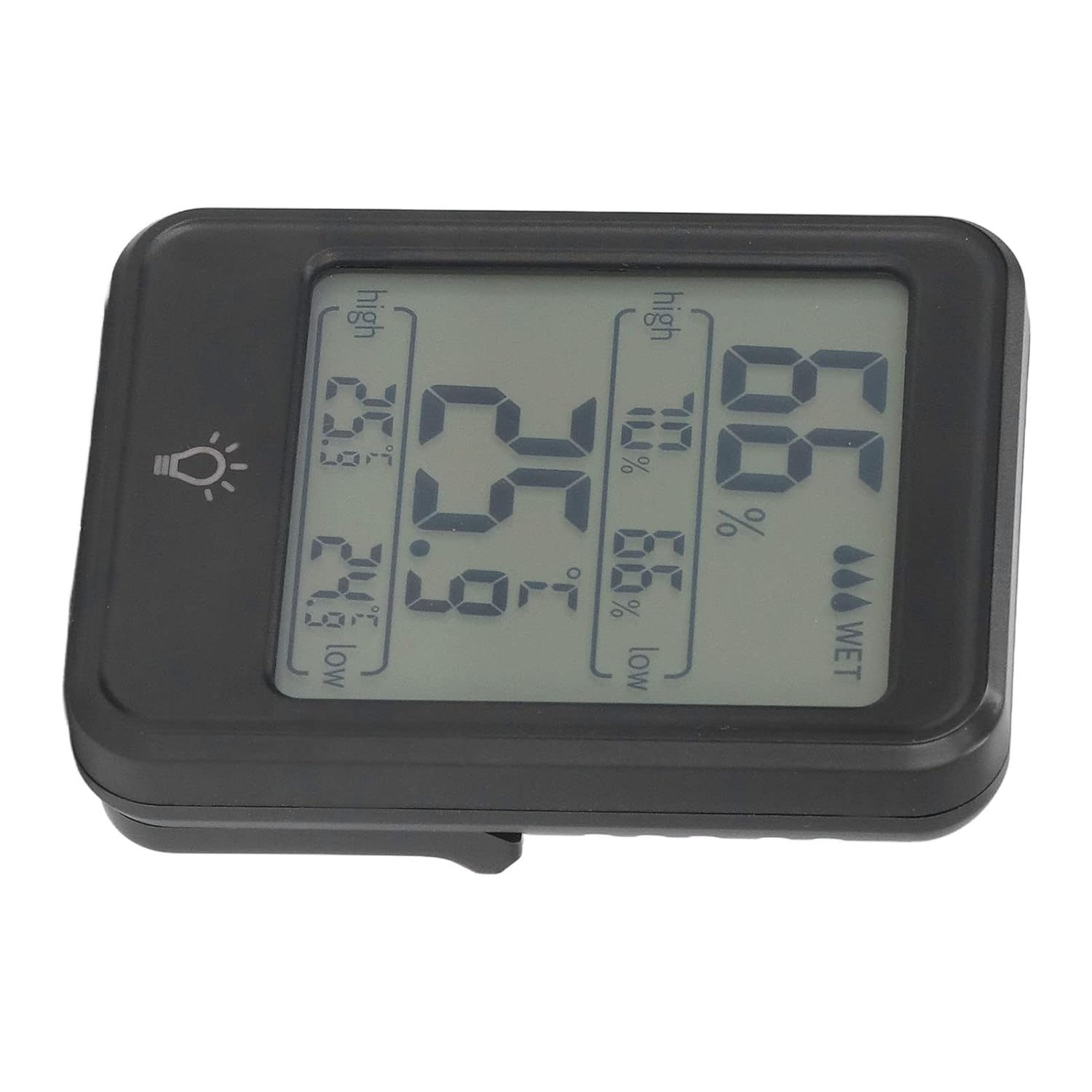 Zerodis Digital Thermometer and Hygrometer, Clear LCD Screen, HIGH Accuracy, Cartoon FACE Indicator, Wide Application, Easy to USE, Suitable for Many Places, Such as Indoor, Outdoor, image number 5