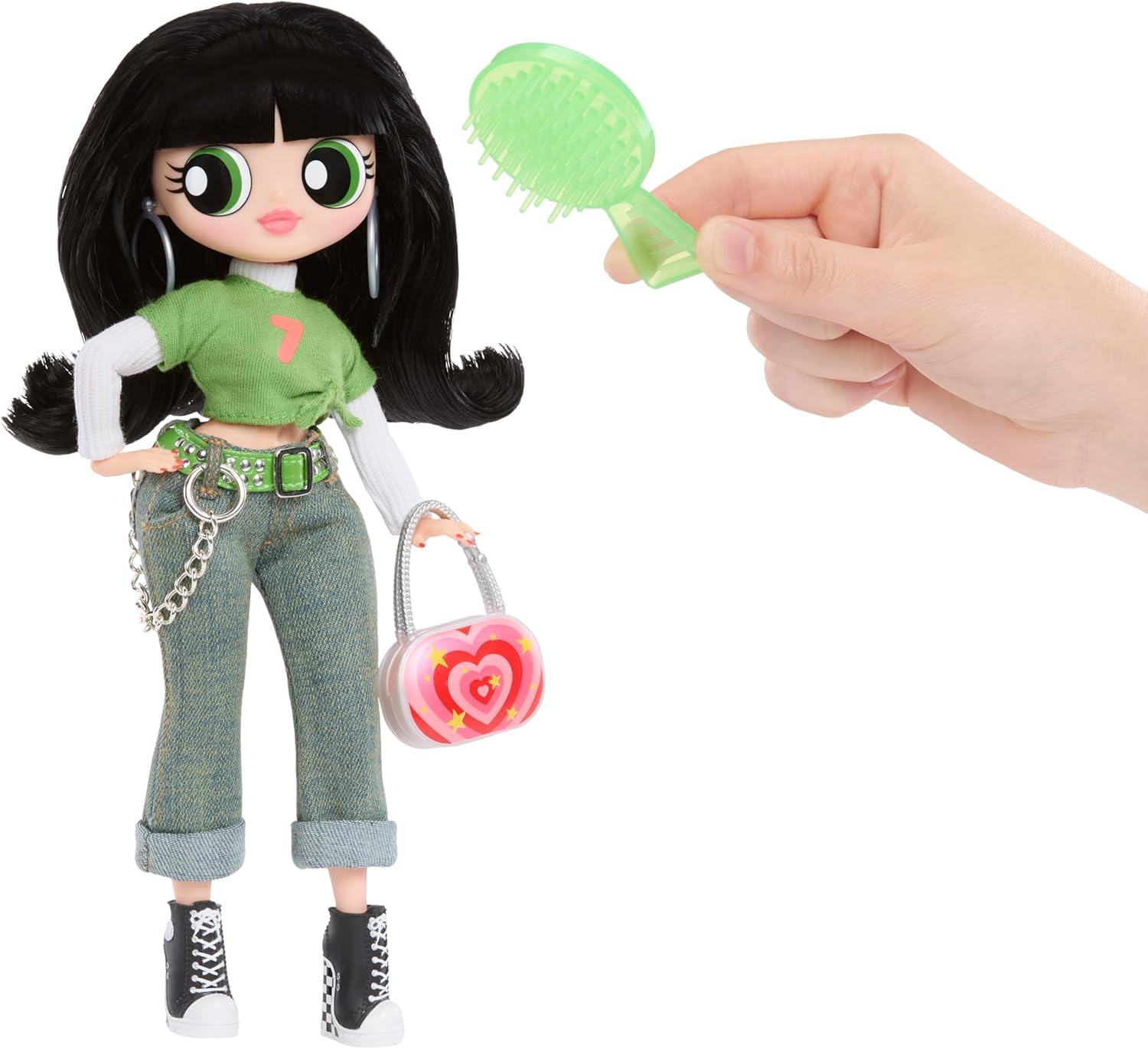 L.O.L. Surprise! OMG the Powerpuff Girls Doll - Buttercup - Includes 1 Fashion Doll, Comes with Outfit & Accessories, Collect All 3 image number 5