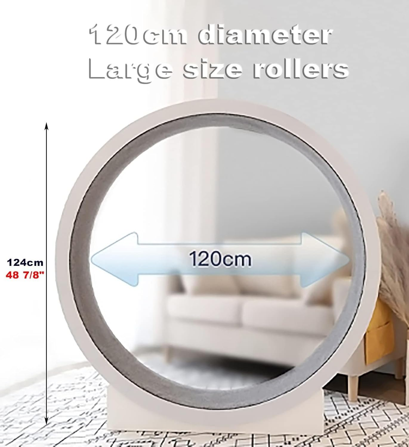 Cat Treadmill,Cat Exercise Wheel,Cat Treadmill Wheel,Pet Running,Spinning,And Scratching Fun,Running Spinning Toy for Small/Medium-Sized Pet Indoor Exercise,Smooth Run Freely image number 2