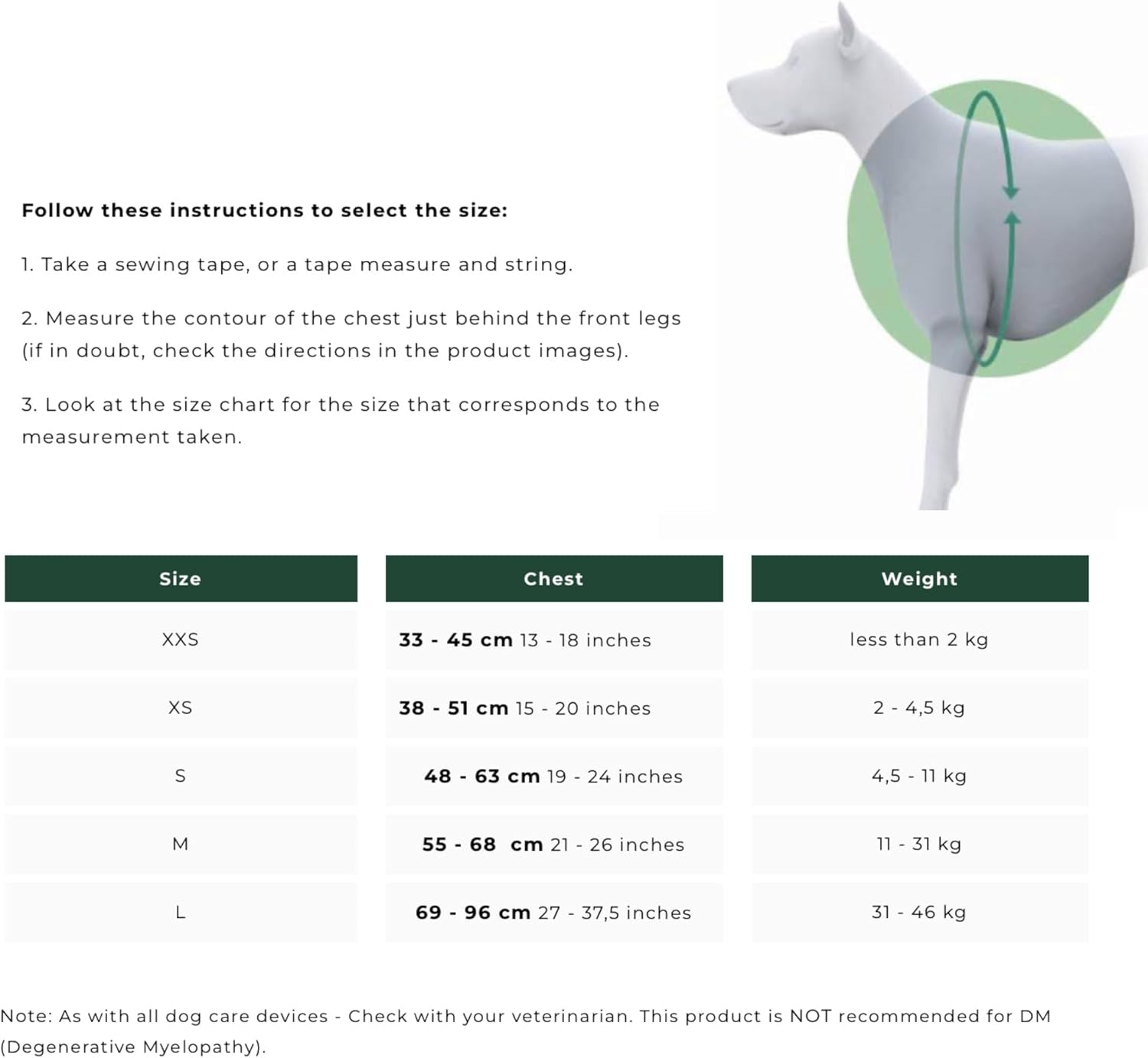Ortocanis Hip Support for Dogs - Size S image number 3