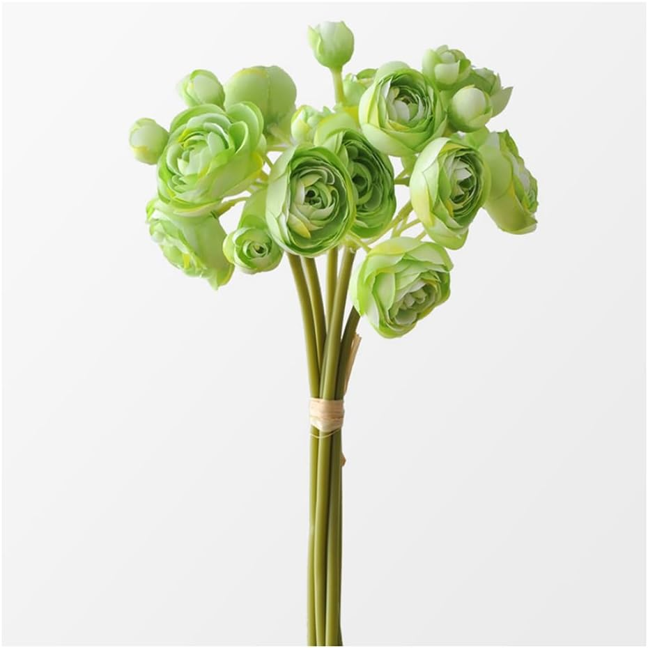 AU021-2 Pale Pink Artificial Water Lily Bouquet, 1 Pcs Fake Silk Flower Family Office Store Hotel Wedding Display Cabinet Bouquet Ideal Decoration, 10.2"(26Cm)