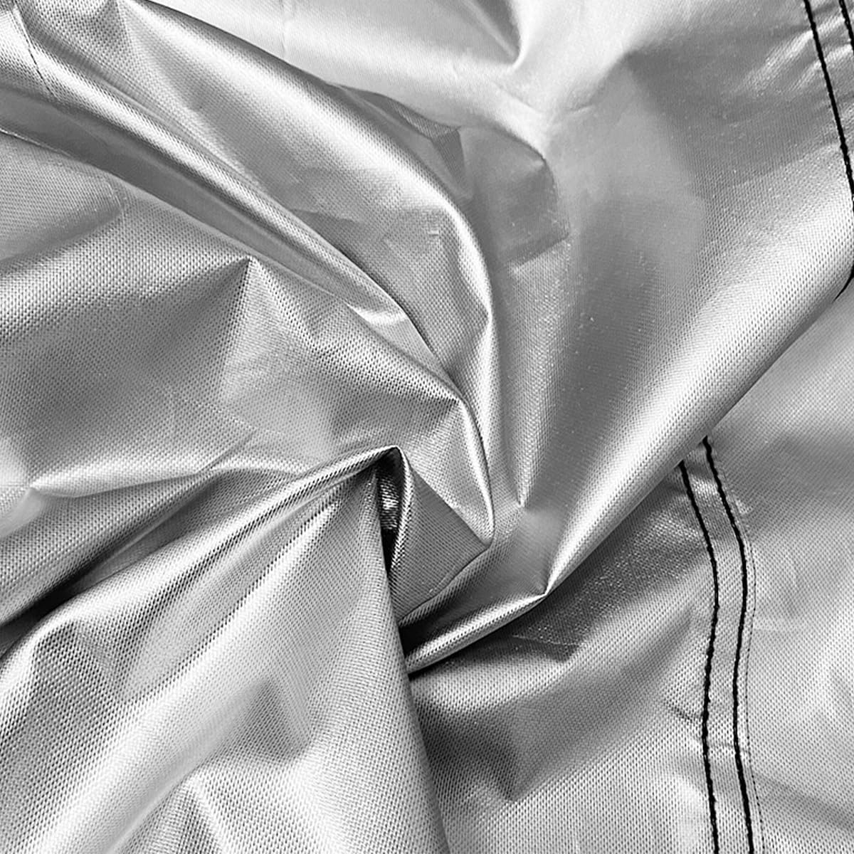 NUZAMAS BBQ Covers Waterproof Heavy Duty Large Grill Cover 145X61X117Cm Windproof Rip-Proof Gas BBQ Cover Outdoor Large Barbecue Cover