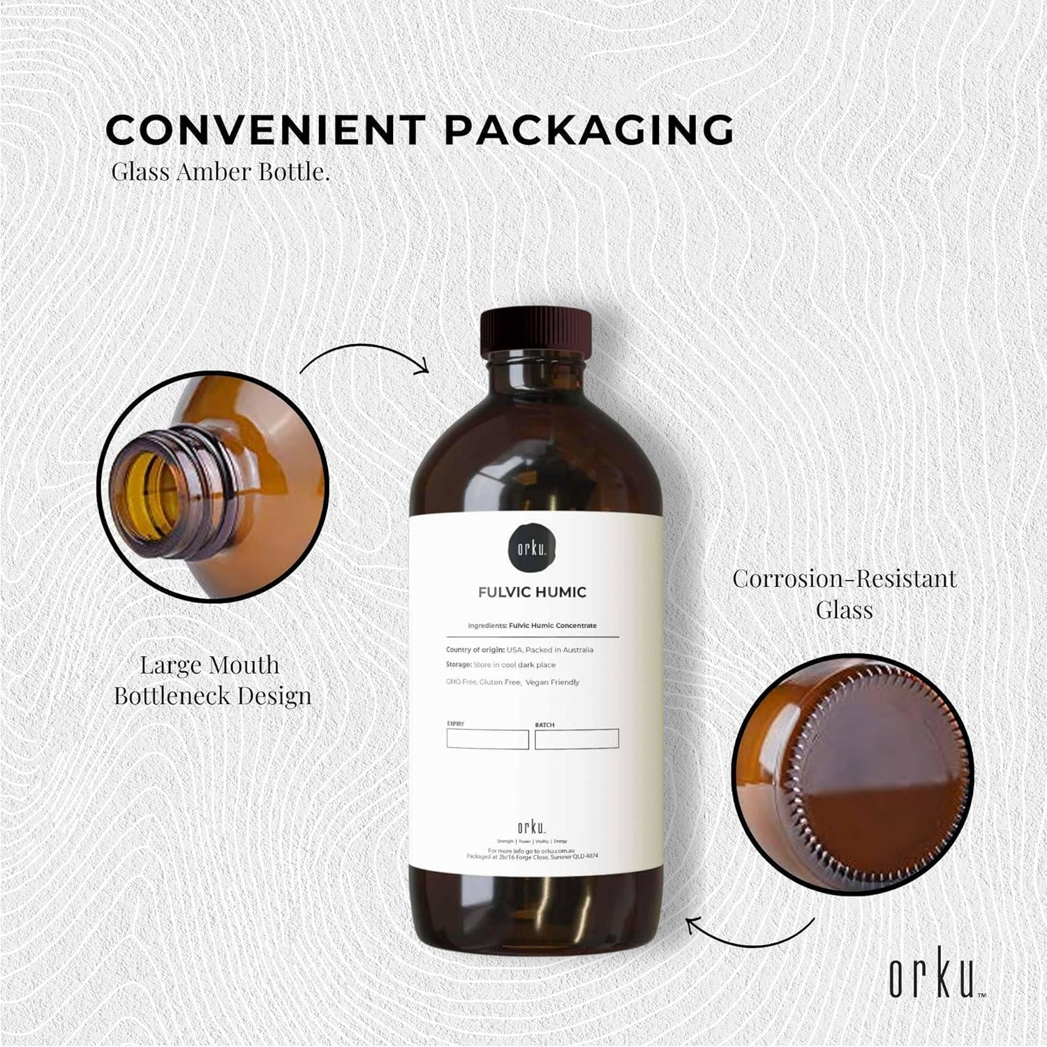 500Ml Fulvic Humic Concentrate Liquid FHC image number 2