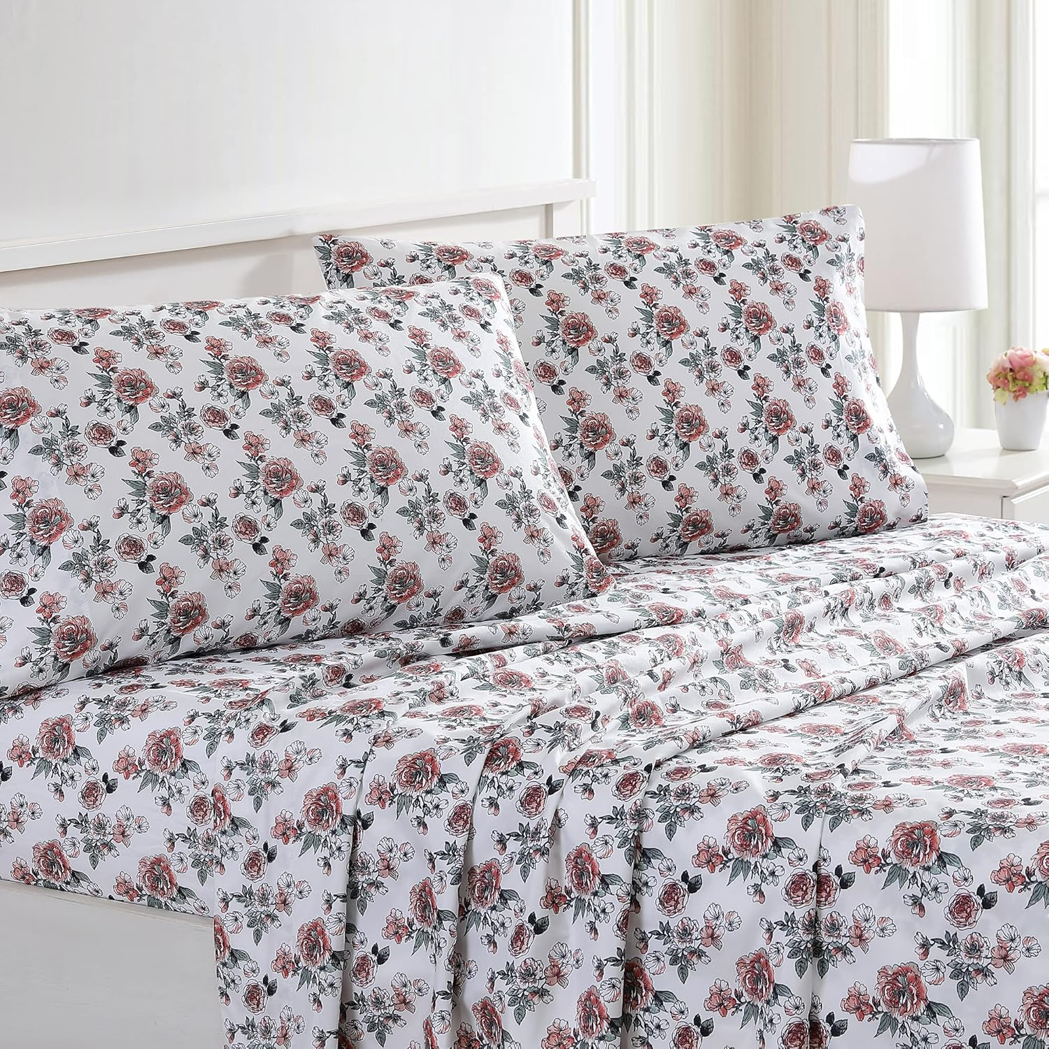 Modern Threads Printed 3-Piece Sheet Set Claire Twin