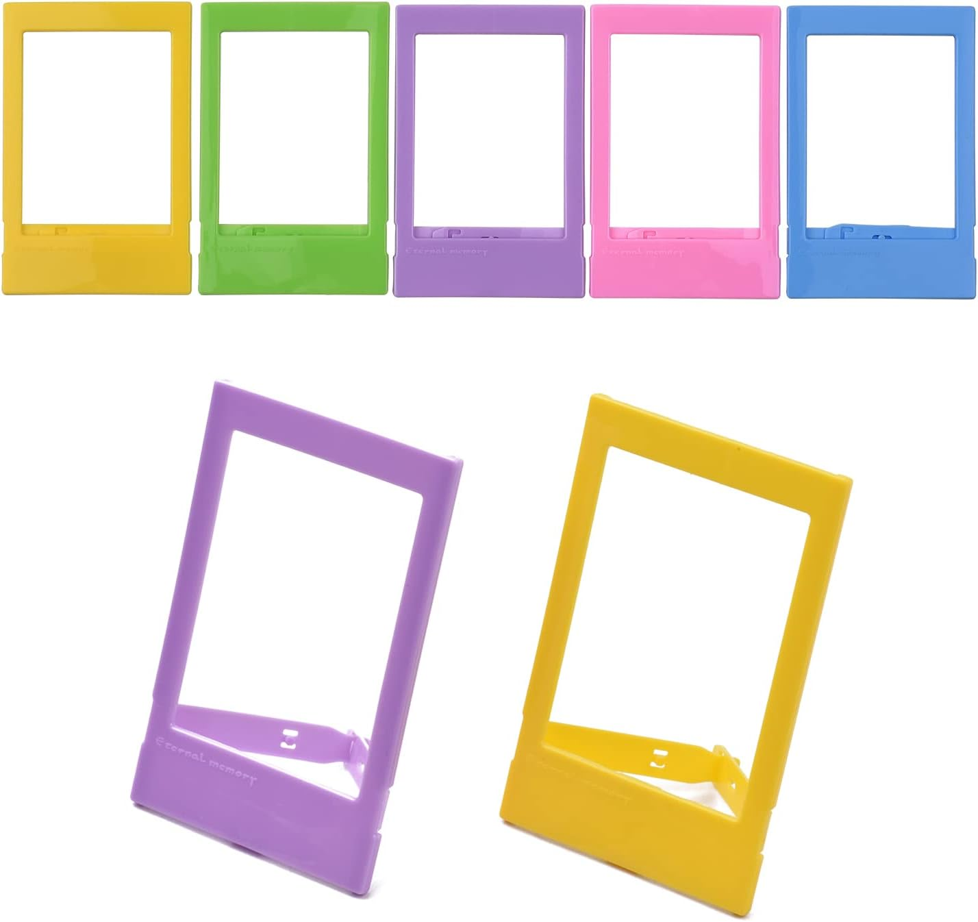 18-In-1 Insta Camera Accessories Kit Replaceme for 8/9 Insta Film Camera with Case/Album/Selfie Mirror/Stickers/Frames/Lens Filter/Lanyard and More Multicolor image number 6