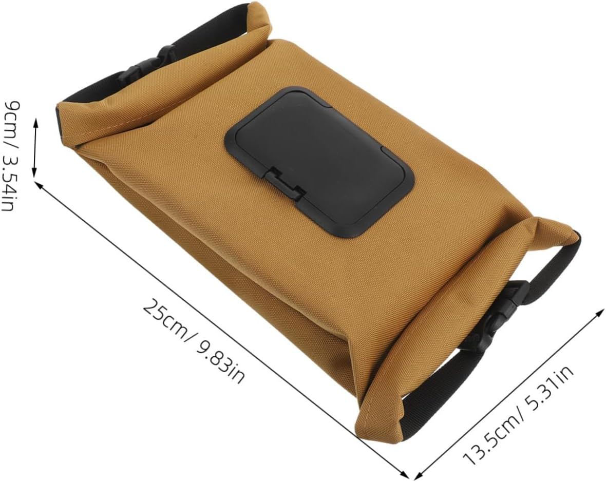 CANIGHT Portable Travel Wipes Container Camping Holder Reusable Wet Bag Tissue Dispenser Box