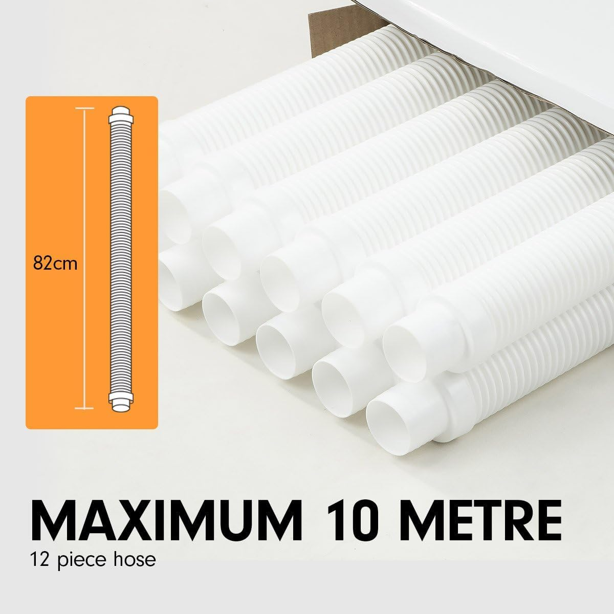 Hydroactive Automatic Swimming Pool Vacuum Floor below Ground Diaphragm Cleaner 10M Hose image number 4