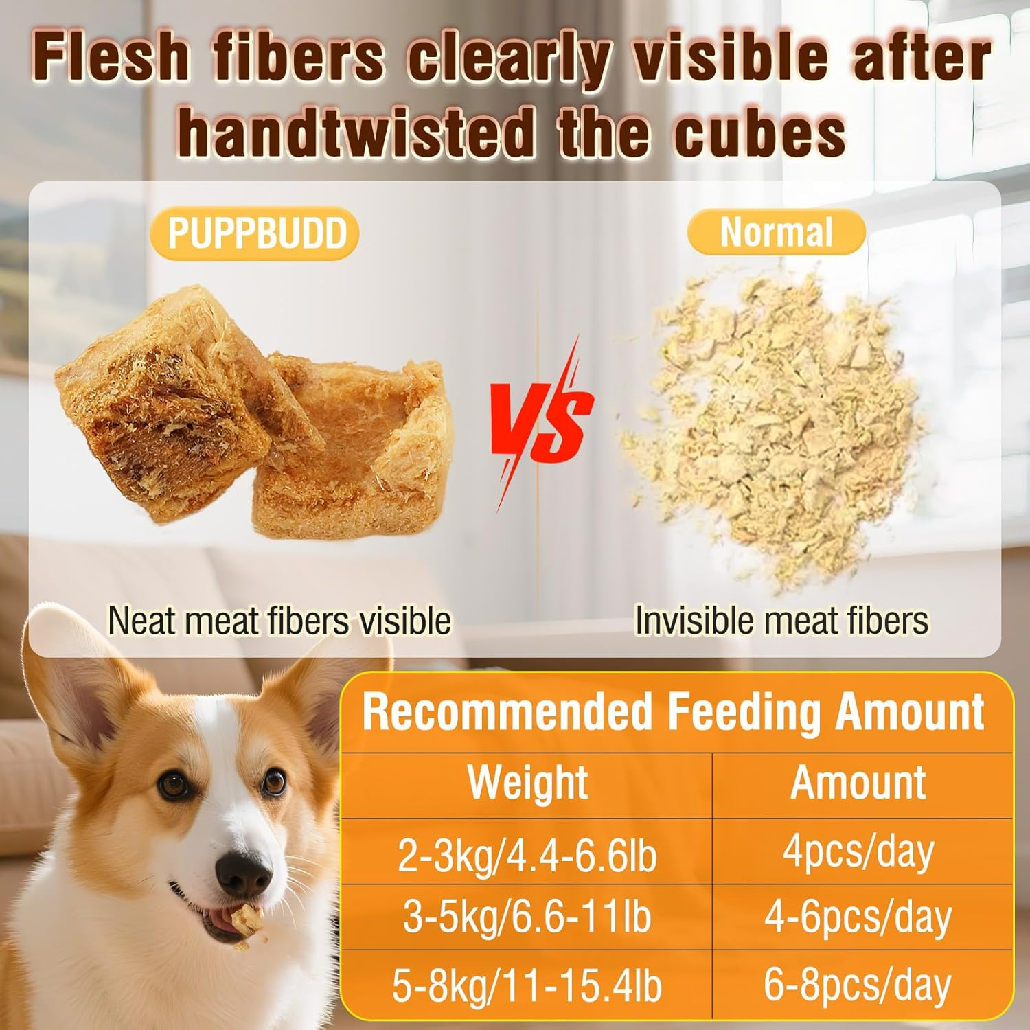 100G Freeze Dried Salmon Cat Treats, Salmon Cat Treats, Tasty Cat Snacks Hypoallergenic Grain Free High in Protein image number 2