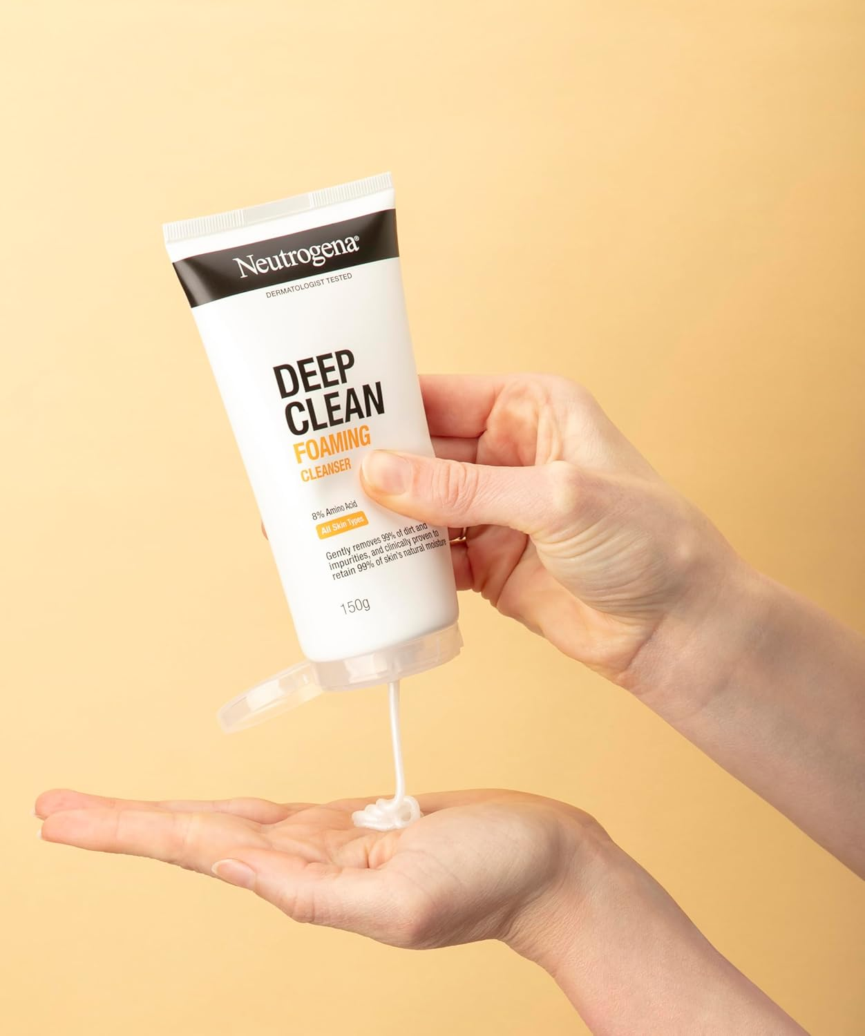 Neutrogena Deep Clean Foaming Cleanser 150 G image number 3