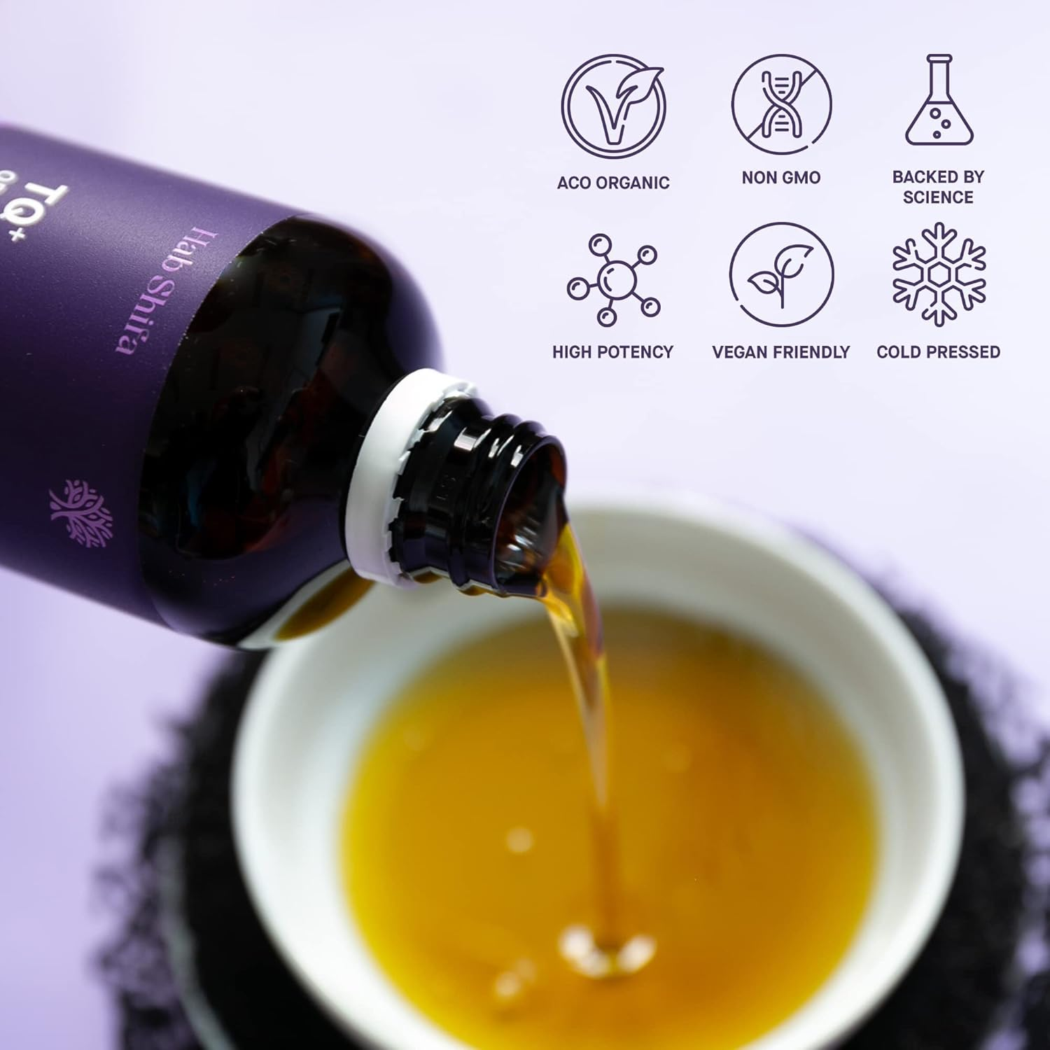 Hab Shifa Black Seed Oil | ACO Certified Organic | 100% Pure Cold Pressed Black Cumin Nigella Sativa Oil | Heart-Healthy Immune Support | Healthy Skin & Hair | Non-Gmo, Vegan | Omega 3 6 9 image number 1