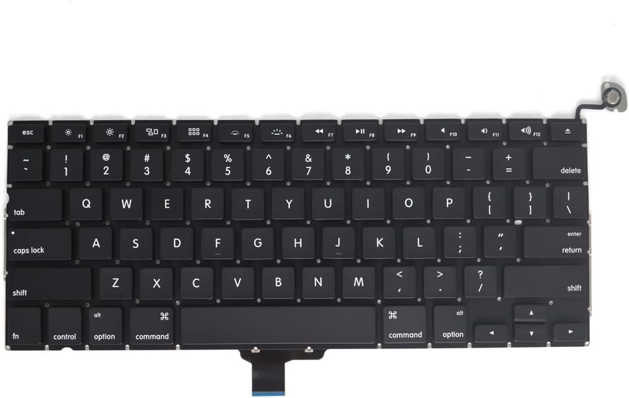 Padarsey New Laptop Replacement Keyboard Compatible for Macbook Pro 13-Inch A1278 2008 2009 2010 2011 2012 2013 2014 2015 Year with 80Pce Keyboard Screws image number 3