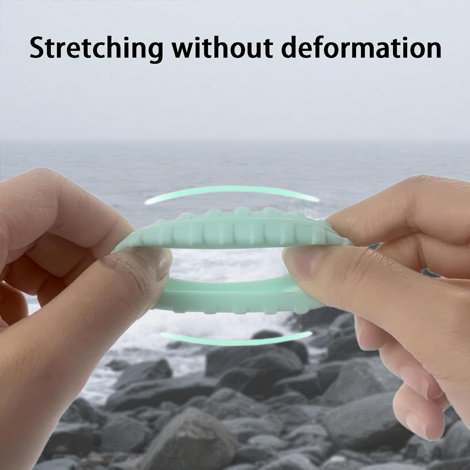 Luggage Wheel Protectors, Silicone Luggage Wheel Covers, Thickened anti - Skid & Scratch - Resistant, Essential Travel Accessories(8 Pcs, Light Green) image number 5