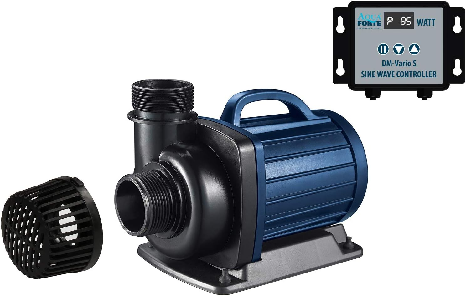 Aquaforte Filter/Pond Pump DM-22.000 Vario S, 70-200 W, Discharge Head 7.5 M, Adjustable with External Controller. Ideal as a Pond Pump or as a Stream/Waterfall Pump. image number 6