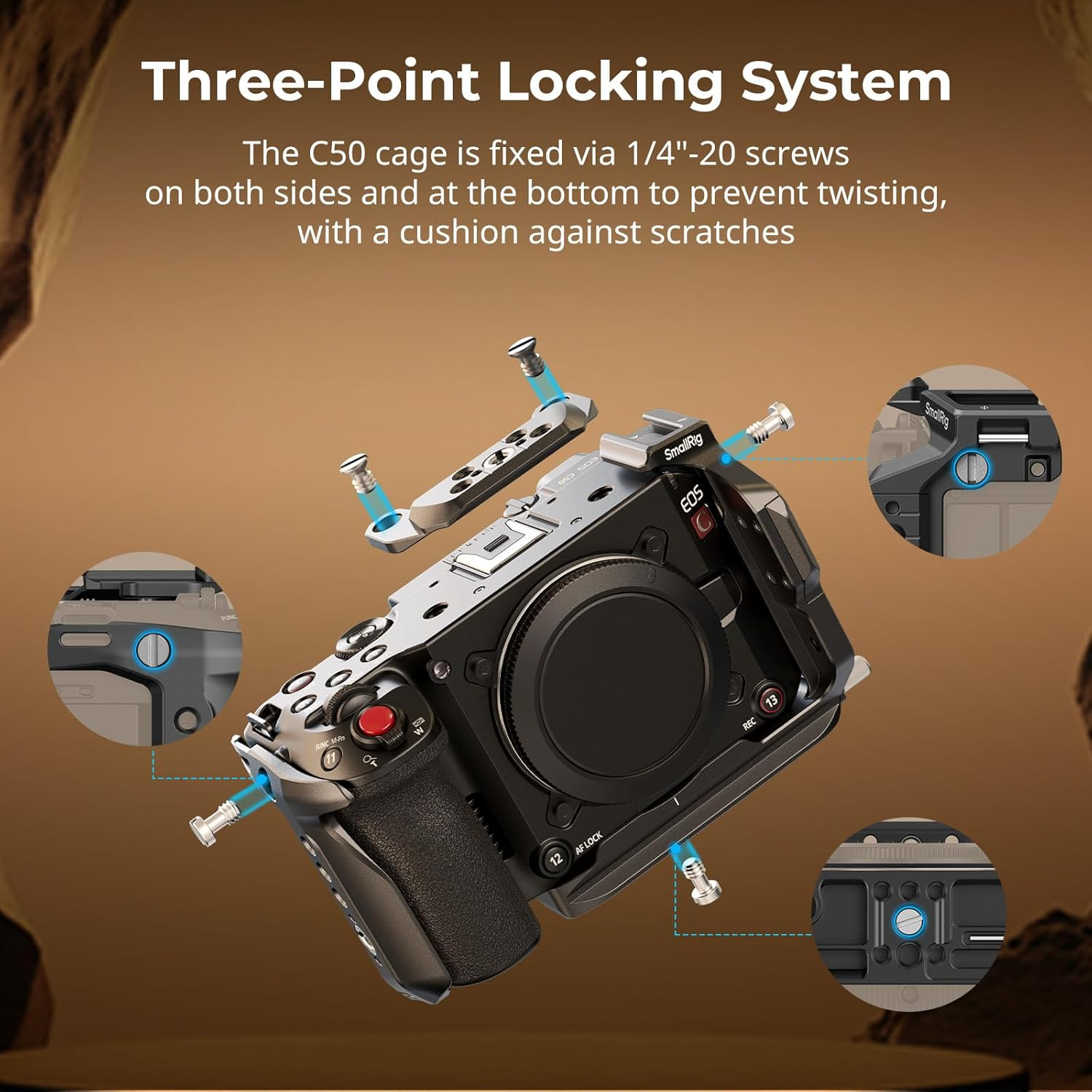 Smallrig Cage for Canon EOS C50 5656