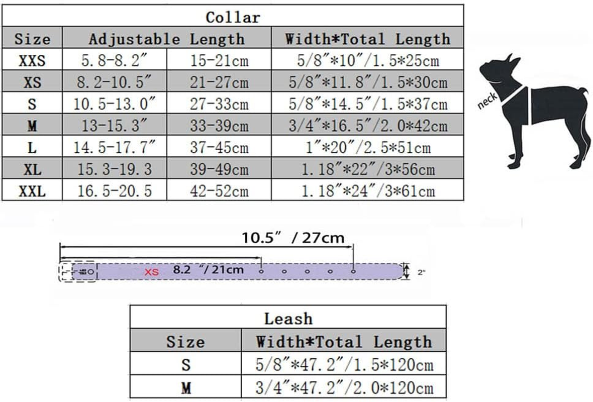 Puppy Dog Collar and Leash Set, Bling Rhinestone Diamond Fancy Crystal Glitter Pretty Jewel Pet Cat Collars for XXS XS Small Medium Large Dogs Kitten, Pink Xxsmall image number 6