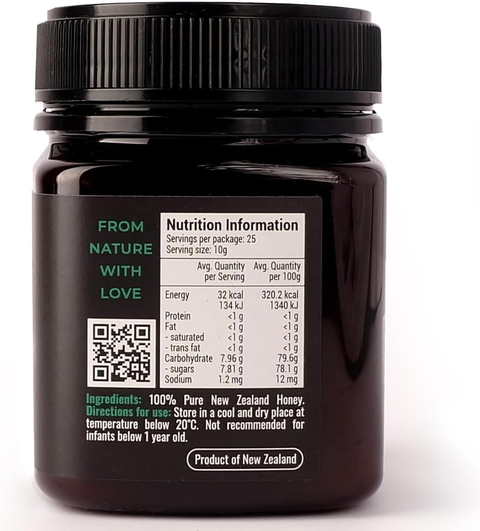 New Zealand Manuka Honey MGO 263+ 250G image number 2
