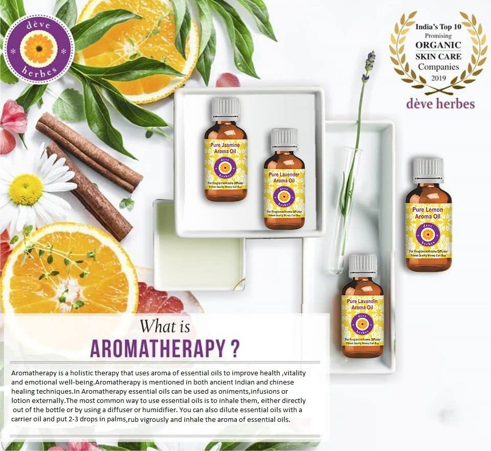 Deve Herbes Pure Scotch Pine Essential Oil (Pinus Sylvestris) Natural Therapeutic Grade Steam Distilled 5Ml (0.16 Oz) image number 2