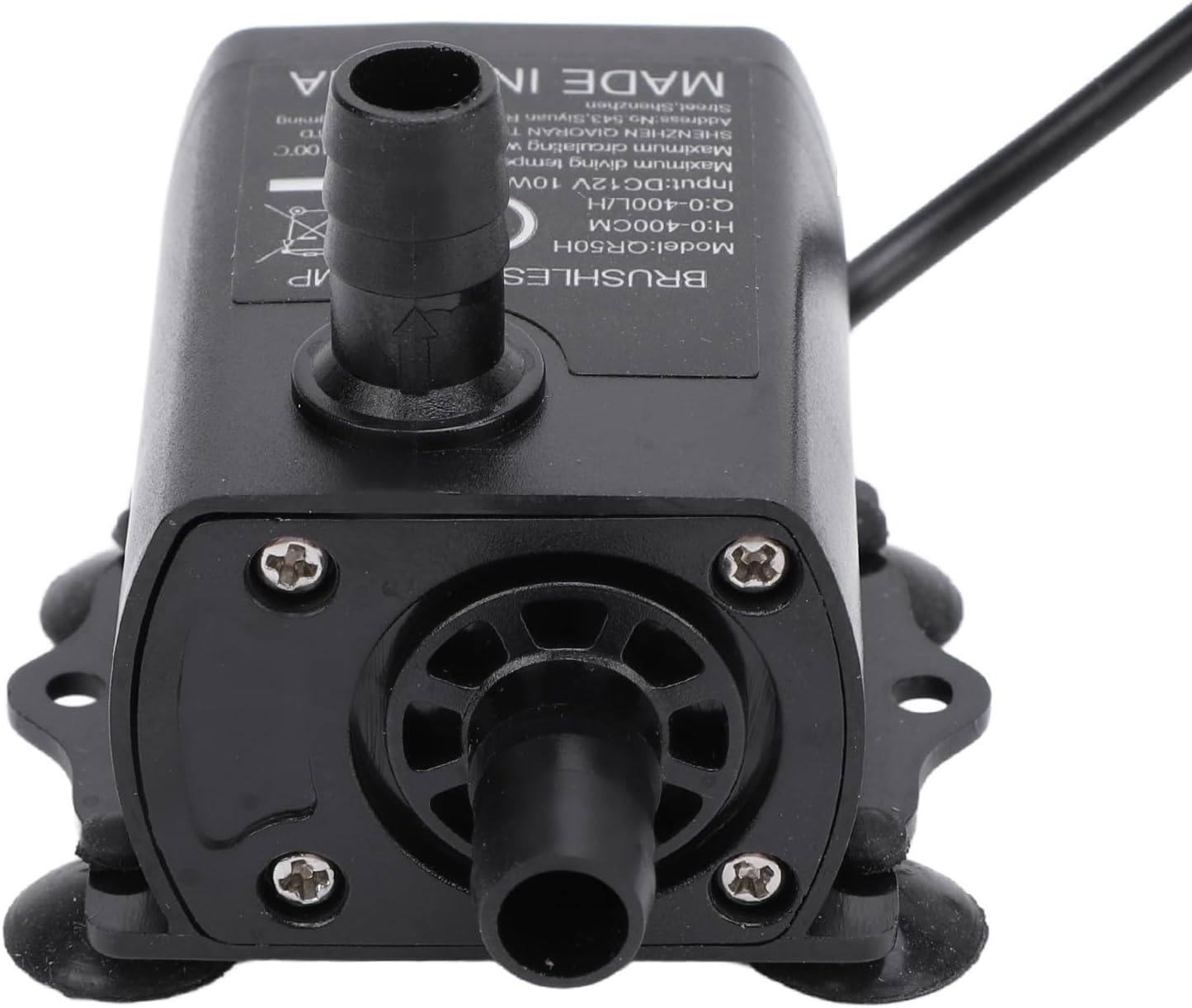 Yosoo Fountain Submersible Reliable Adjustable Small 12V 10W 0-400L/H for Aquarium image number 5