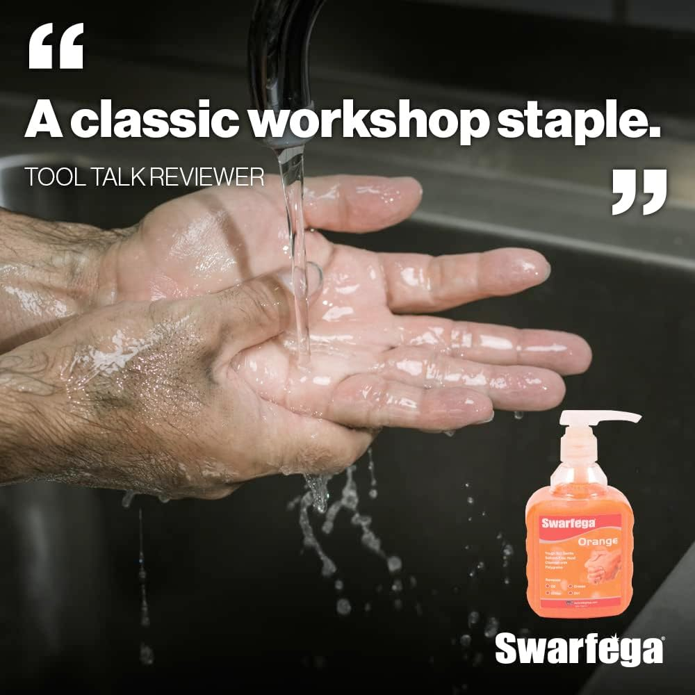 Swarfega - Orange Hand Cleaner Pump Top Bottle 450Ml image number 5
