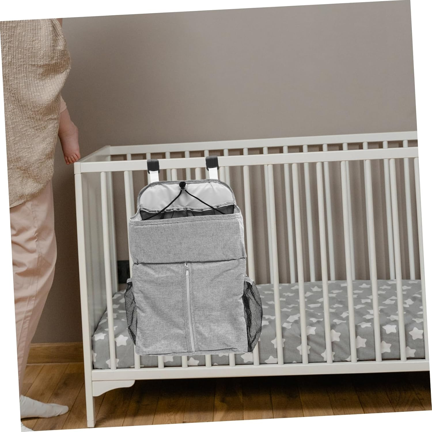 Bag Diaper Bags for Newborn Organize Baby Nappies Items Storage Hanging Bag Partiti image number 4