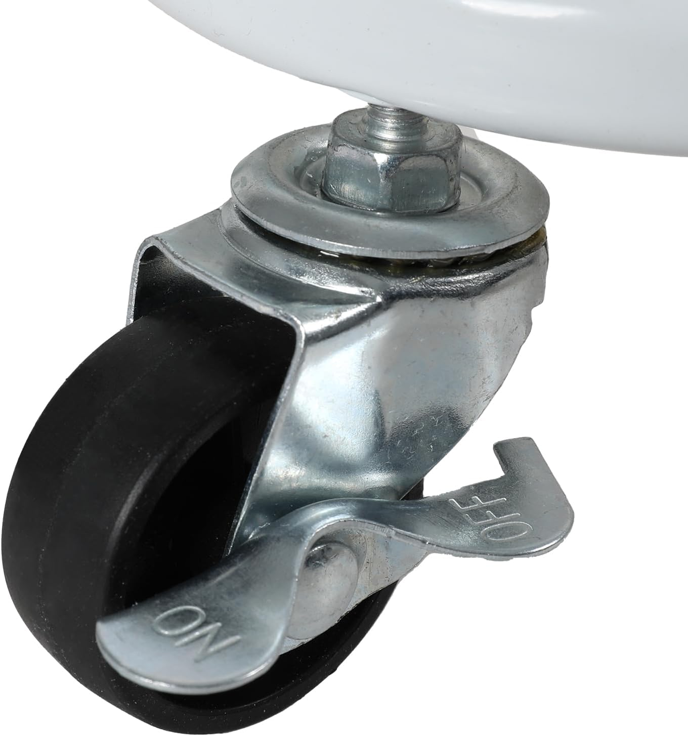 Artiss 3-Tier Kitchen Trolley, Steel Frame Kitchens Storage Rolling Trolleys Cart with Wheels Rack Shelf Organiser, Home Bathroom Wardrobe Laundry Storage Organization Bonus 4 Hooks White image number 2